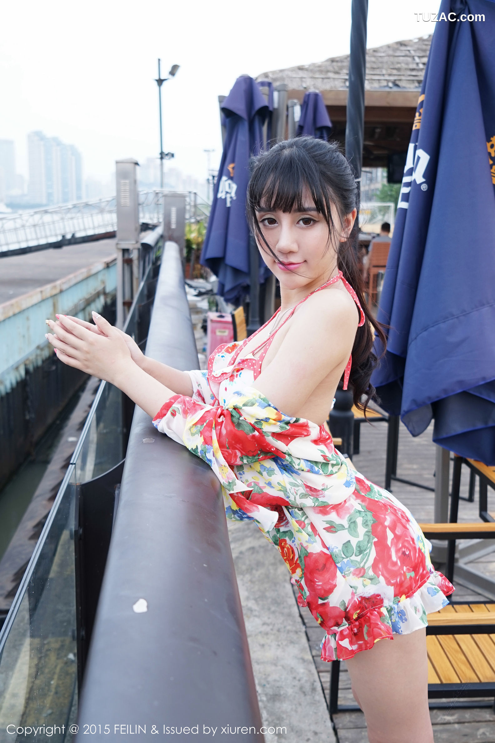 FeiLin嗲囡囡-005-杨晓青儿-《沙滩上的网球女郎》-2015.09.14