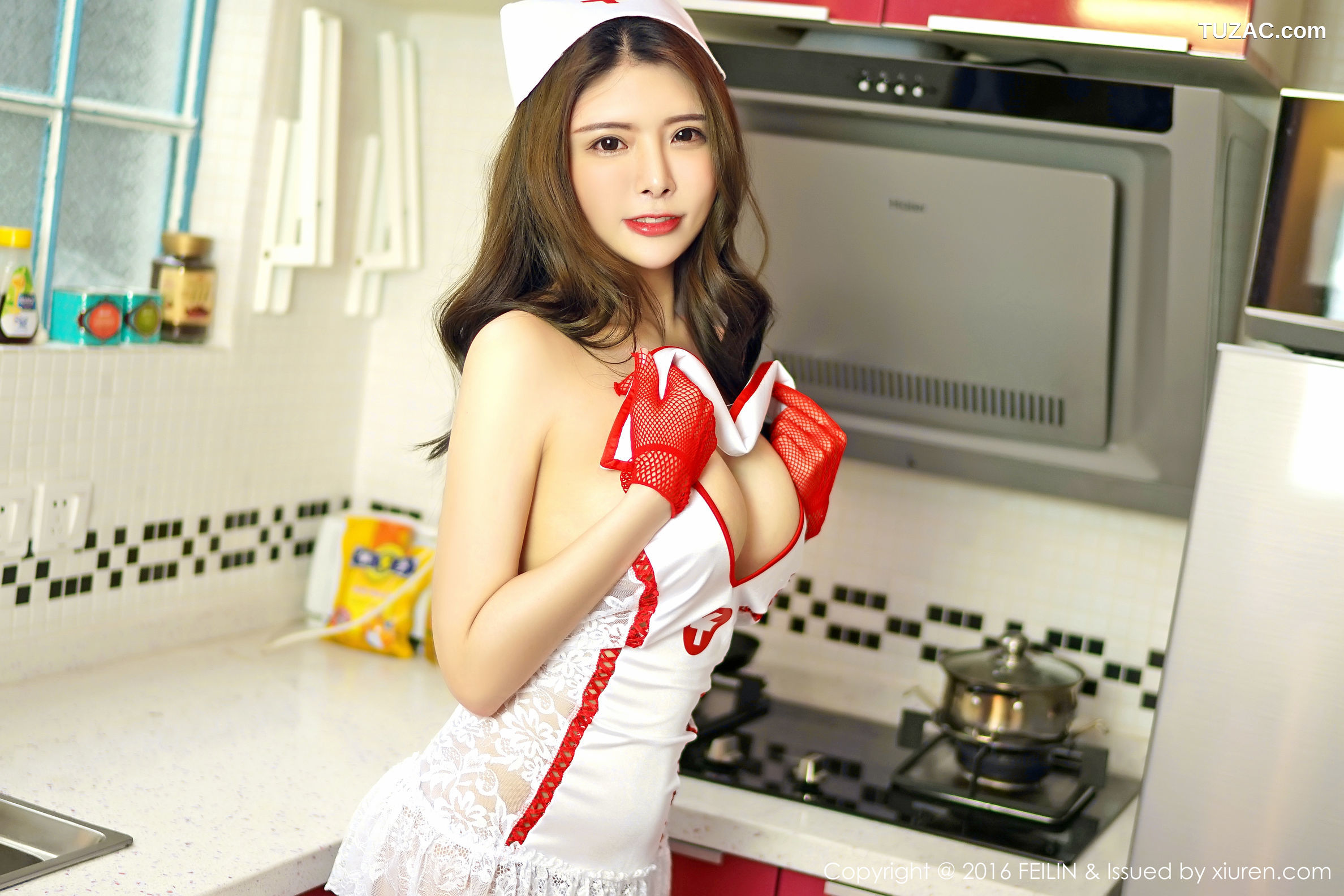 FeiLin嗲囡囡-032-夏小秋秋秋-《性感睡衣》-2016.03.21