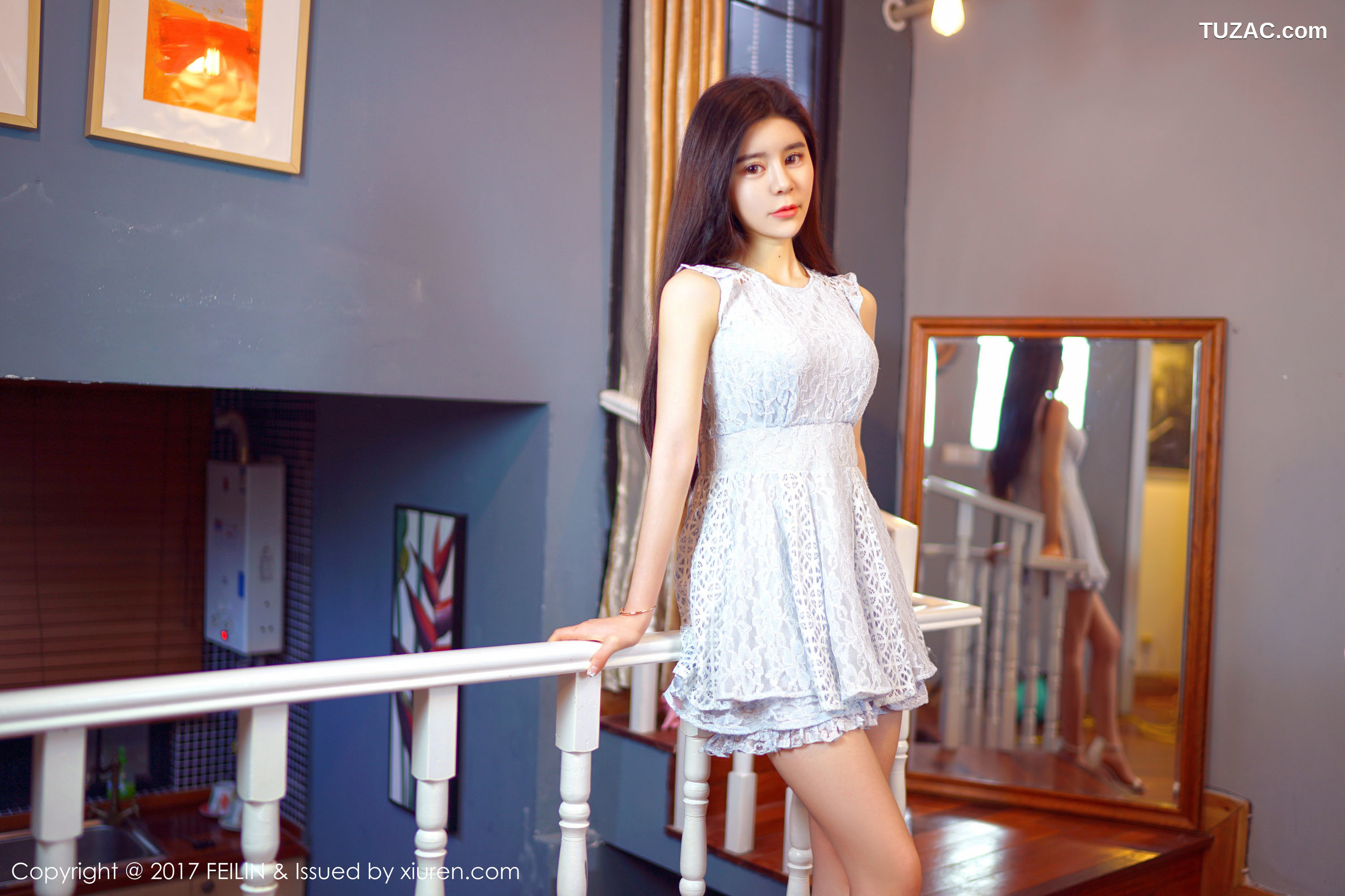 FeiLin嗲囡囡-072-Gary维爱-居家豹纹内衣-2017.02.05