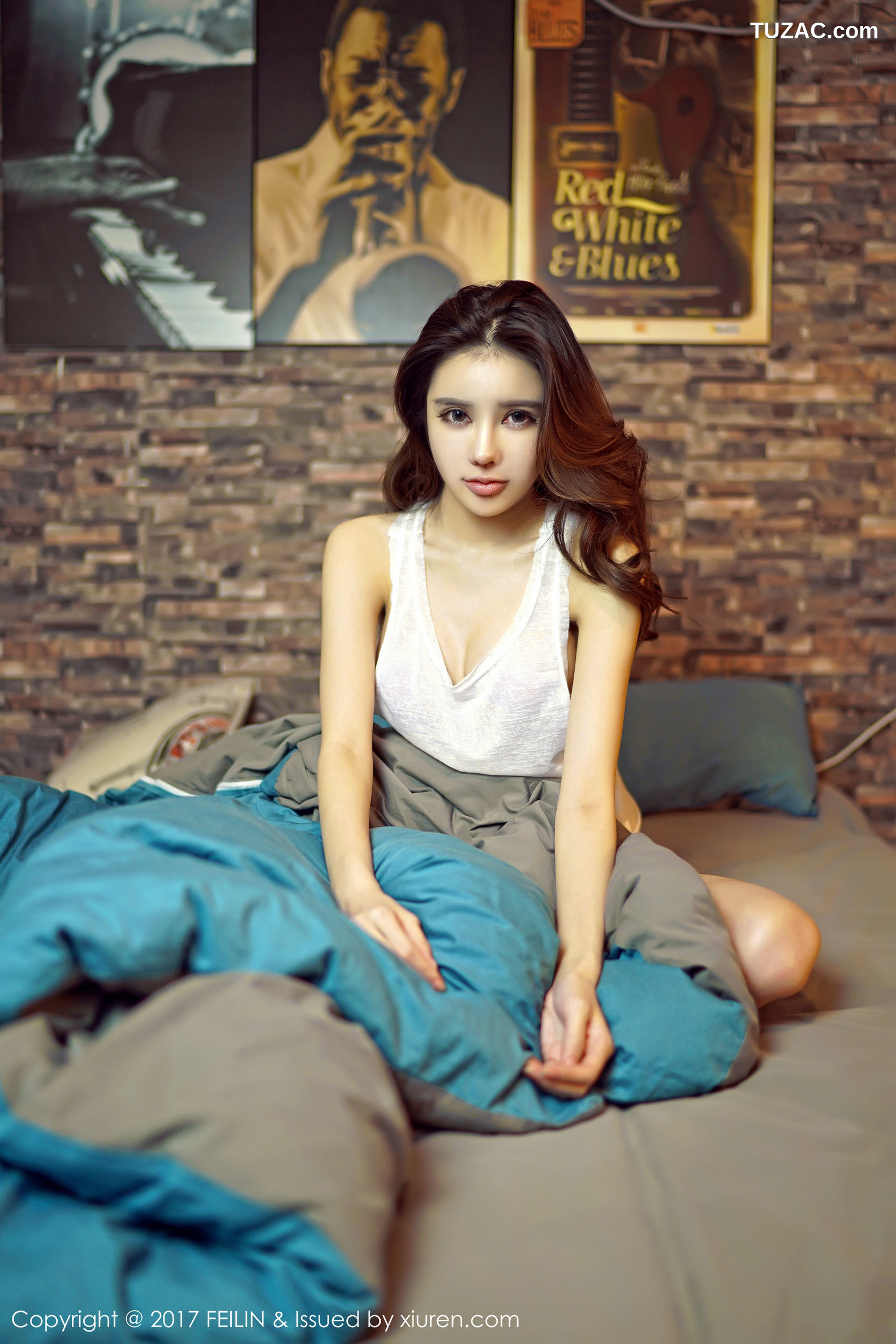 FeiLin嗲囡囡-101-G干干-《网格裤袜-丁字裤》-2017.07.13