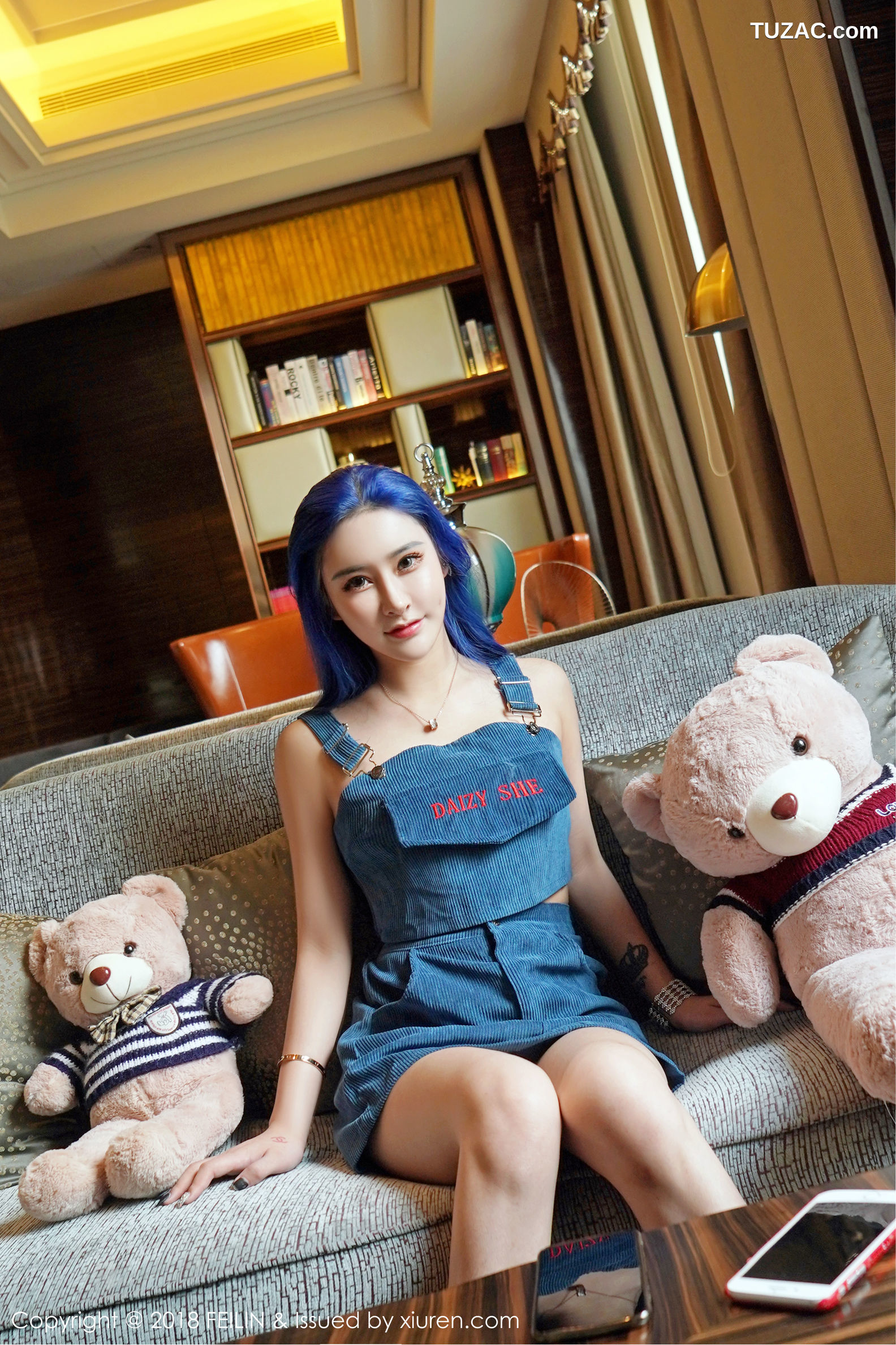 FeiLin嗲囡囡-166-喵莫儿-《惹火的瓷娃娃》-2018.09.20