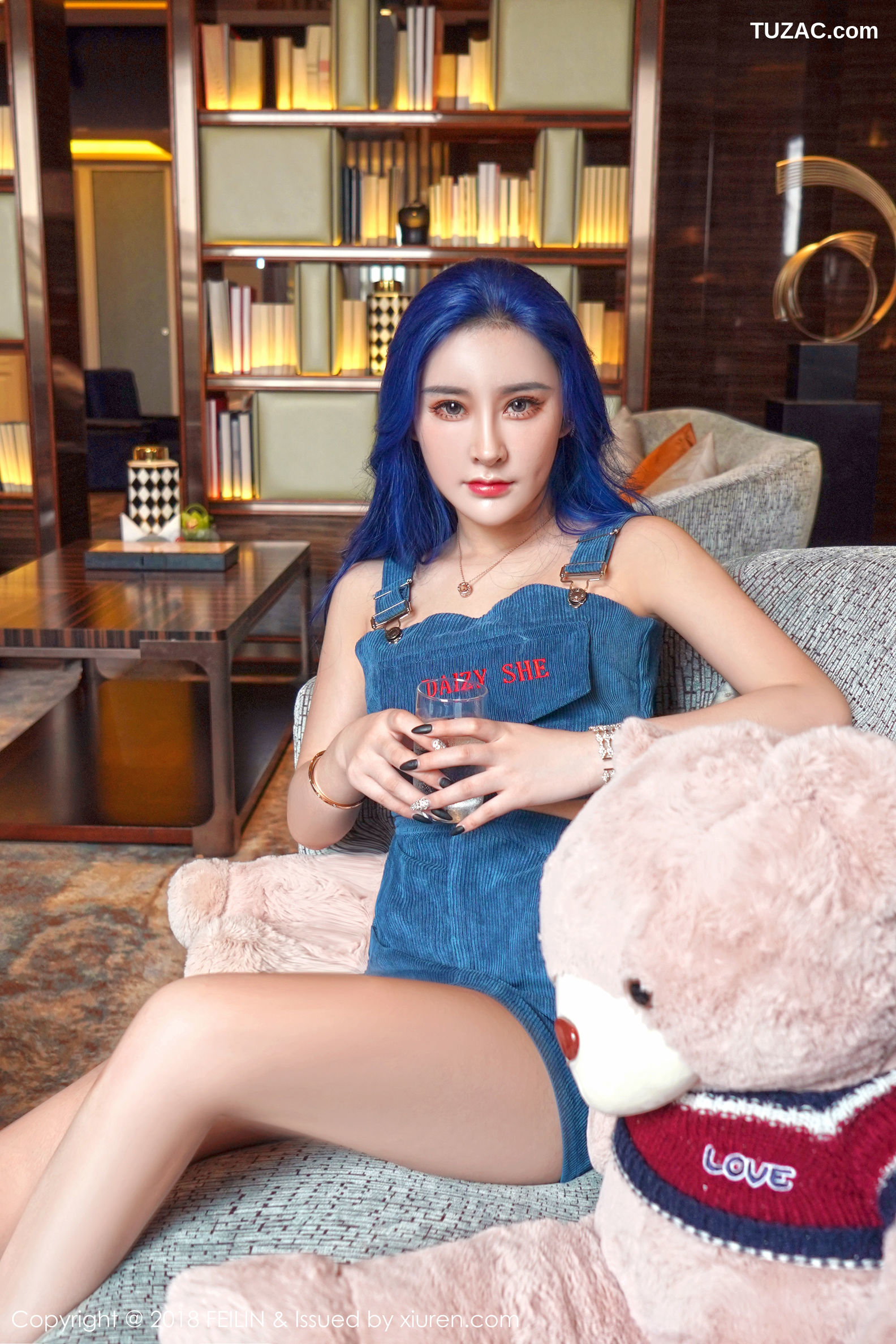 FeiLin嗲囡囡-166-喵莫儿-《惹火的瓷娃娃》-2018.09.20