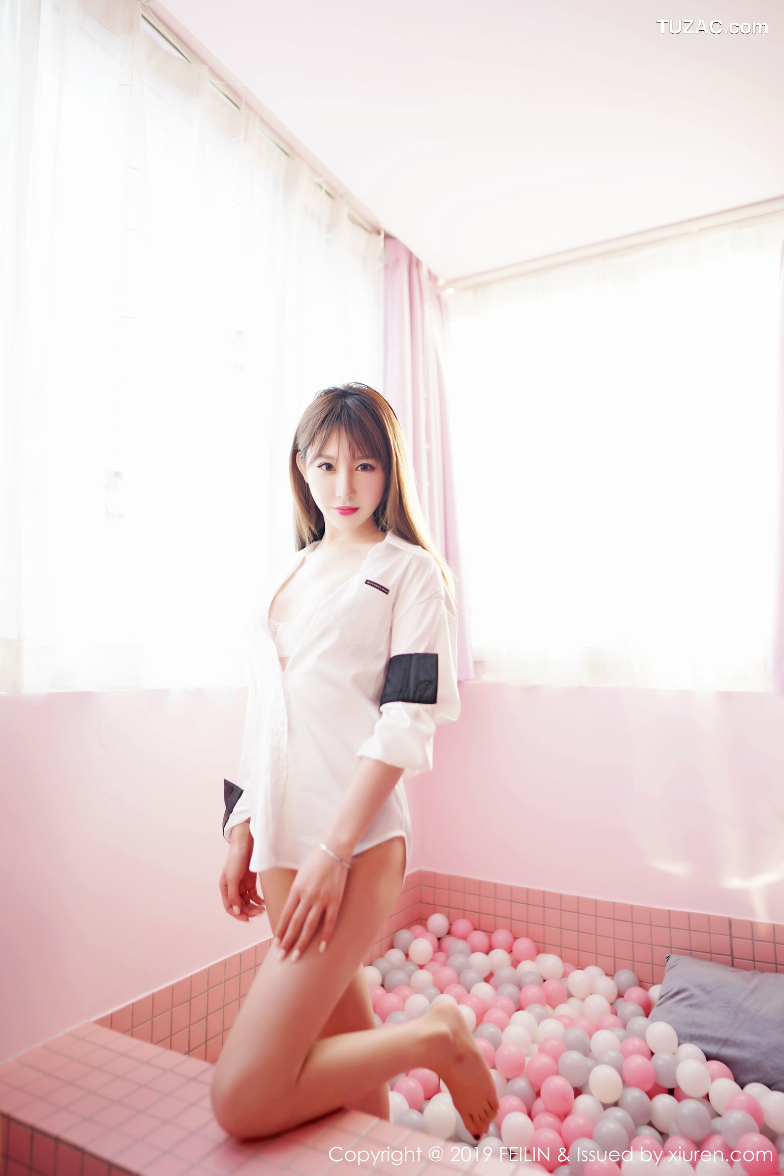 FeiLin嗲囡囡-214-程梓-《清甜靓丽-苗条有致的美女》-2019.11.11