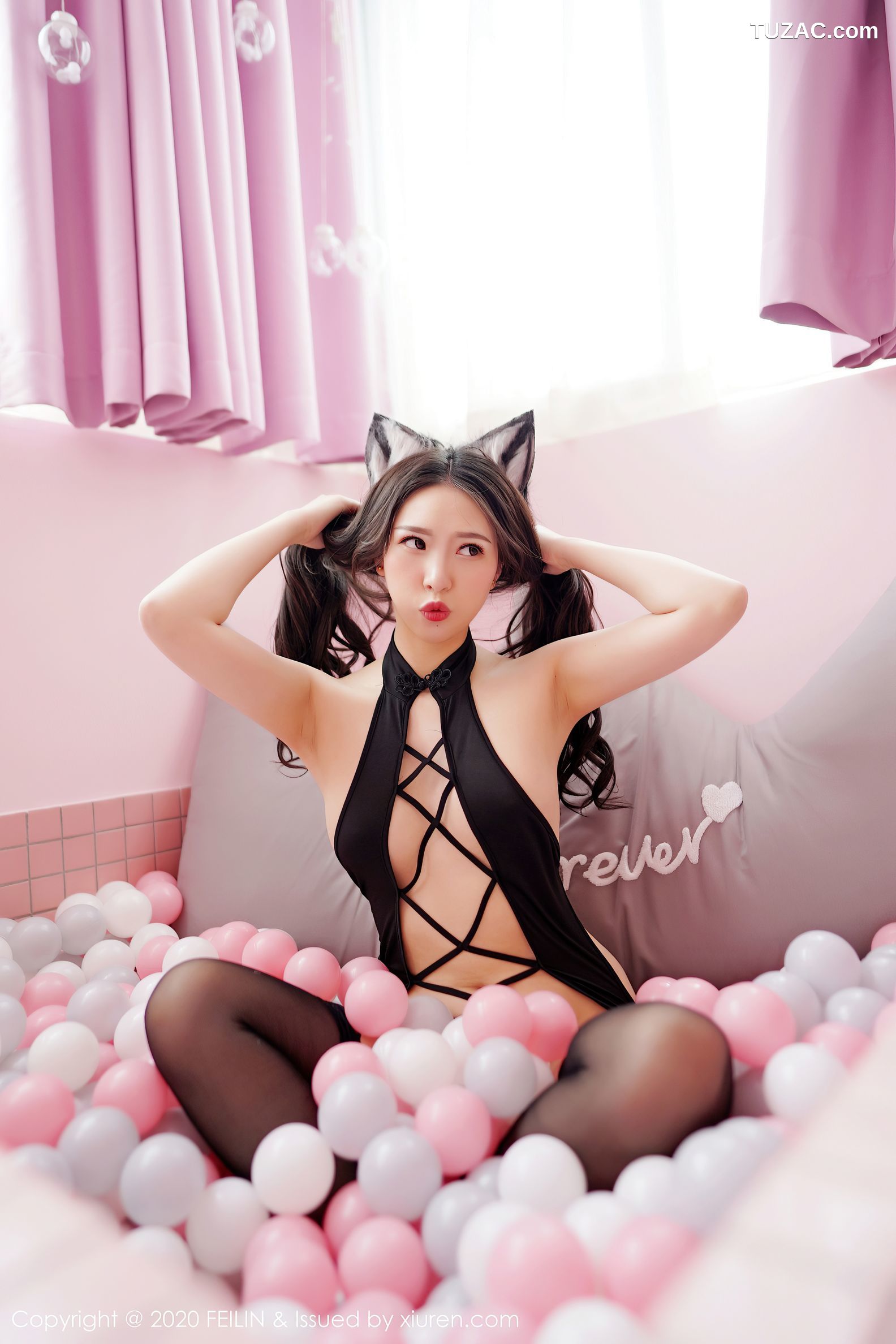 FeiLin嗲囡囡-334-小波多-《性感连体衣写真》-2020.08.05