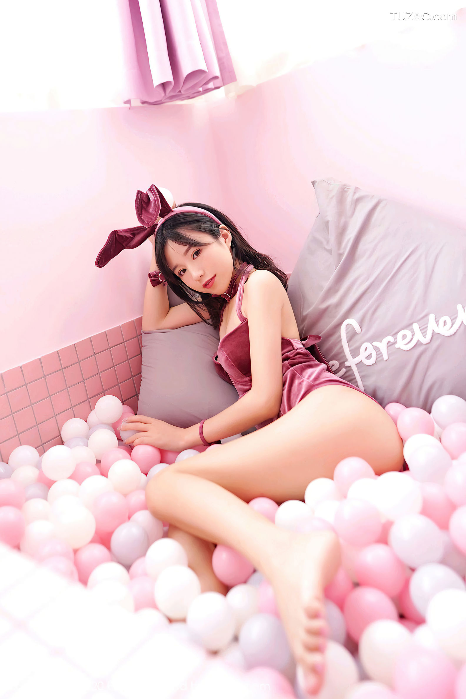 FeiLin嗲囡囡-339-仓井优香-《猫耳装与黑色内衣的极致魅惑》-2020.09.01