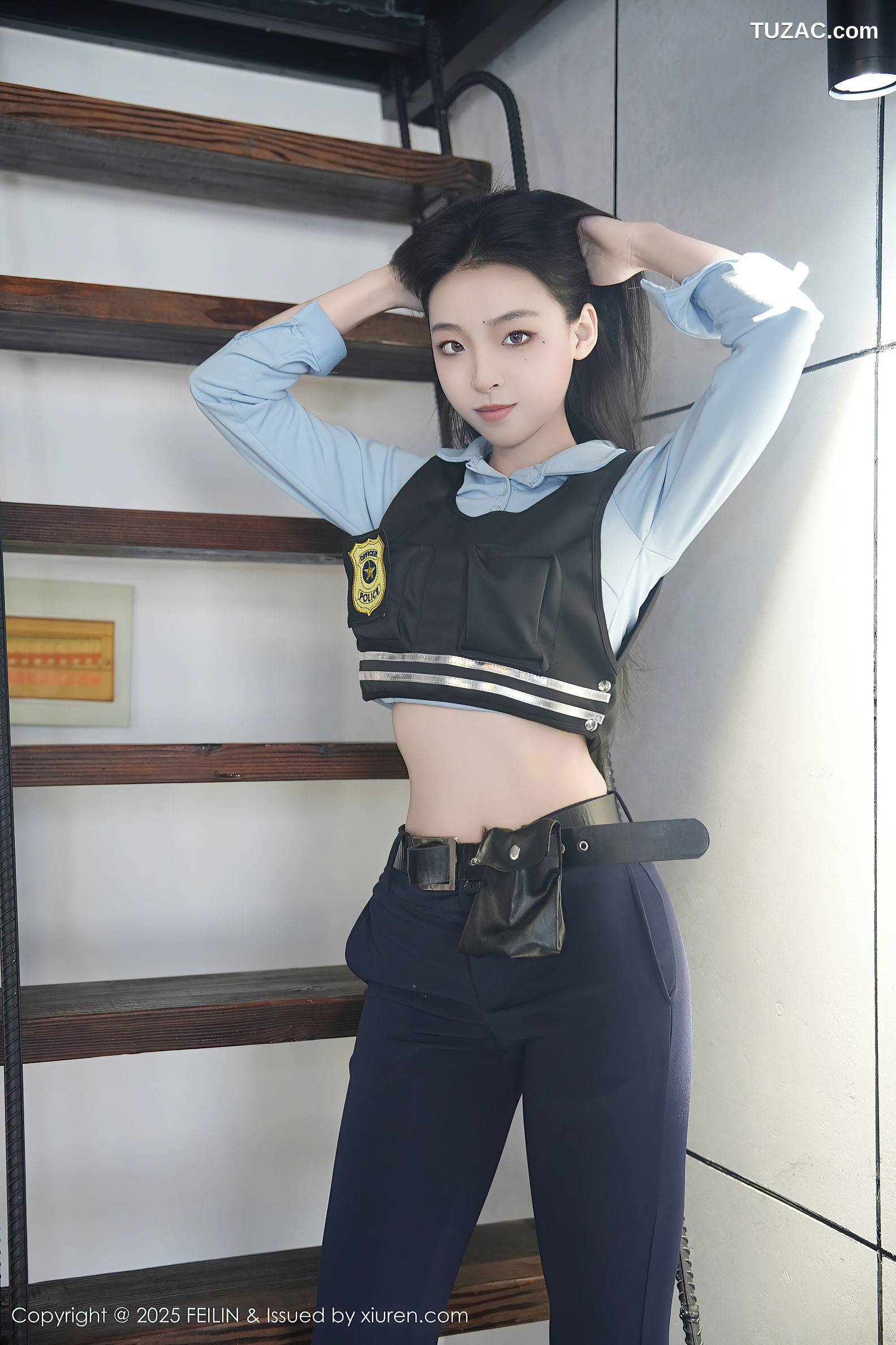 FeiLin嗲囡囡-497-芝樱-兔女郎警官-2025.01.02