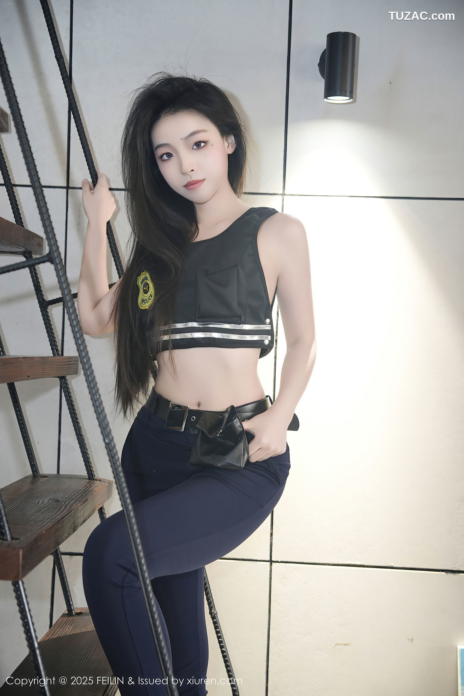 FeiLin嗲囡囡-497-芝樱-兔女郎警官-2025.01.02