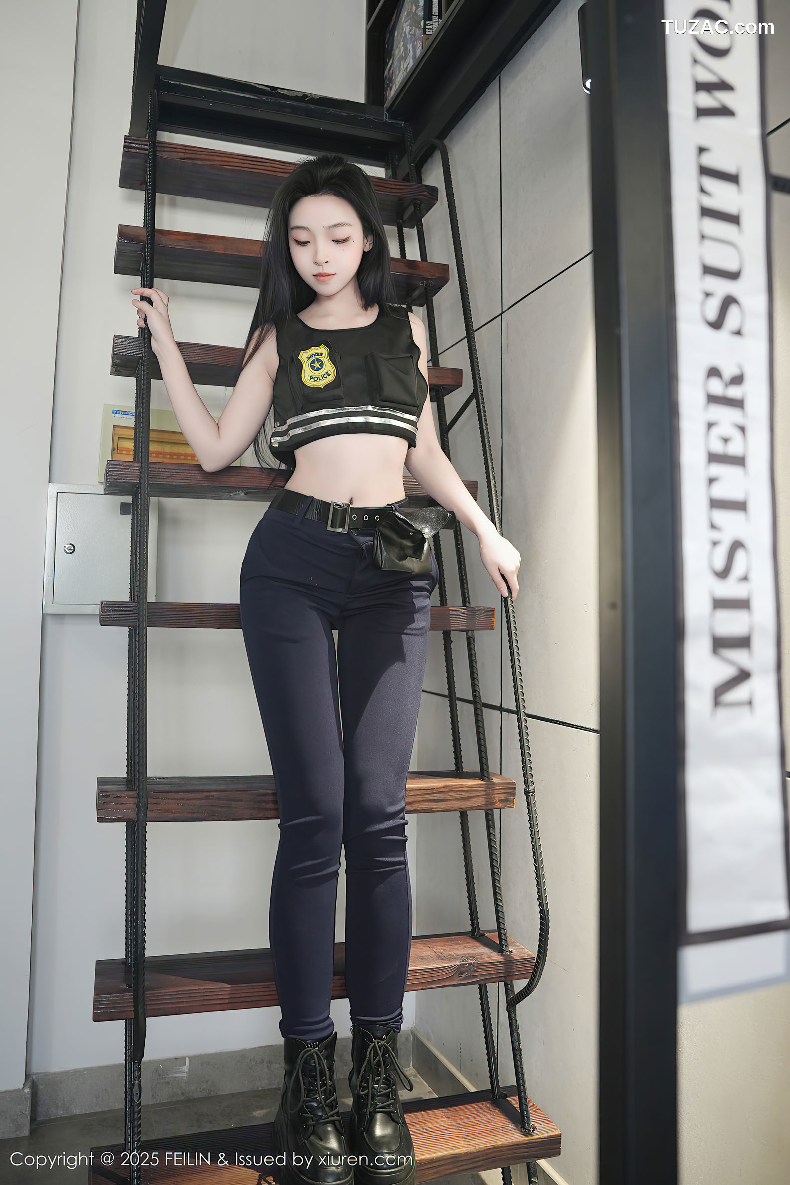 FeiLin嗲囡囡-497-芝樱-兔女郎警官-2025.01.02