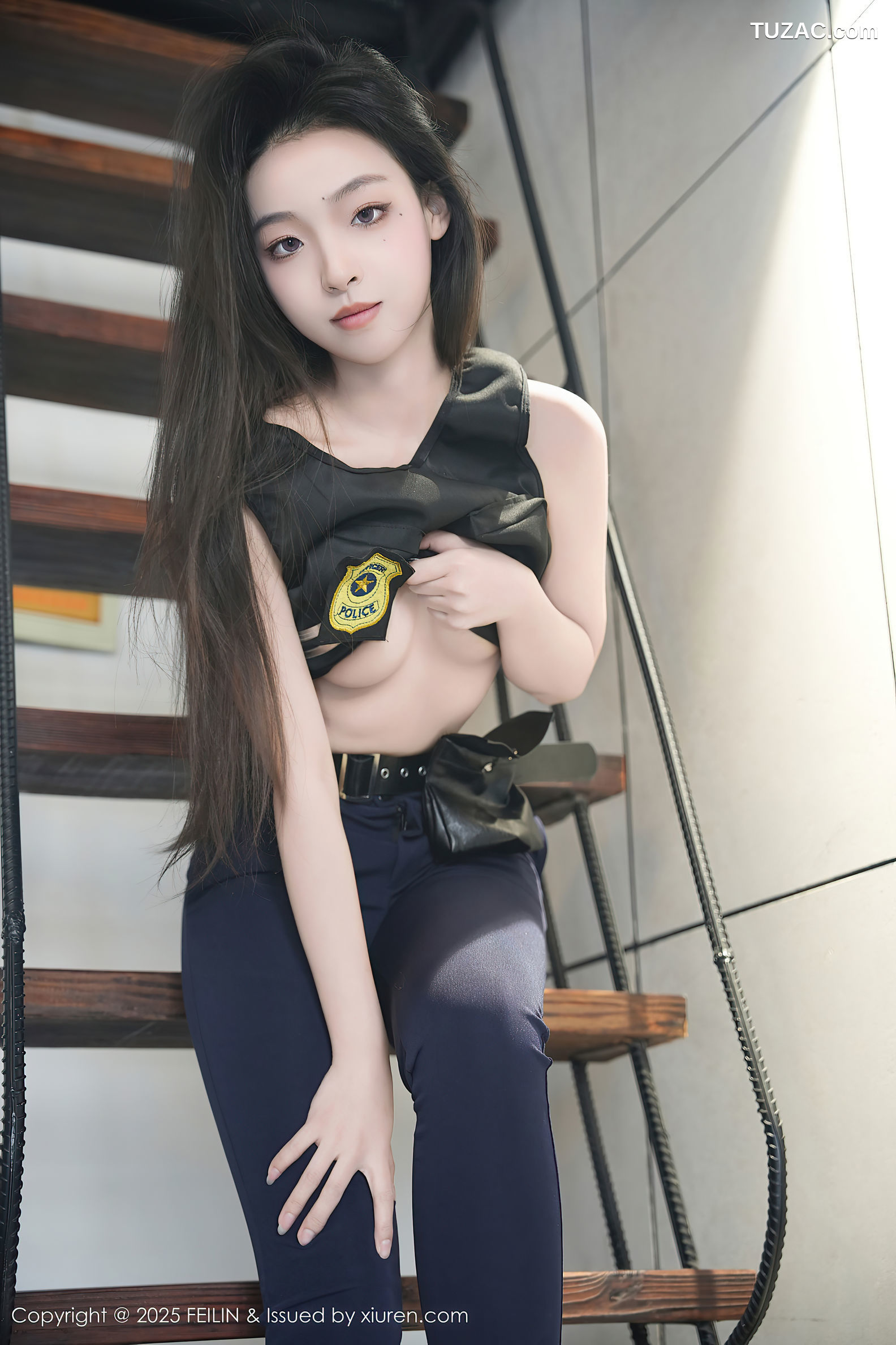 FeiLin嗲囡囡-497-芝樱-兔女郎警官-2025.01.02