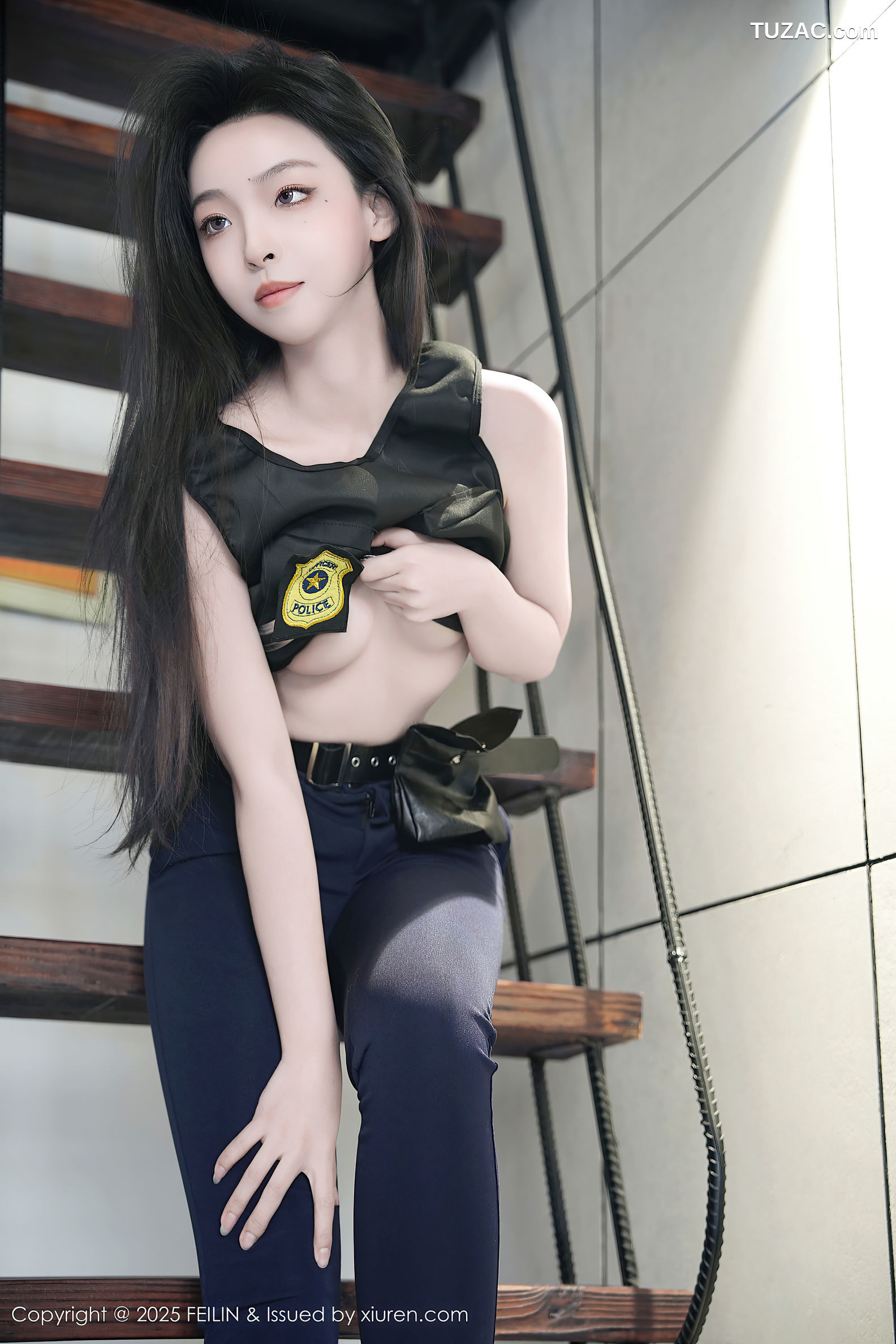 FeiLin嗲囡囡-497-芝樱-兔女郎警官-2025.01.02