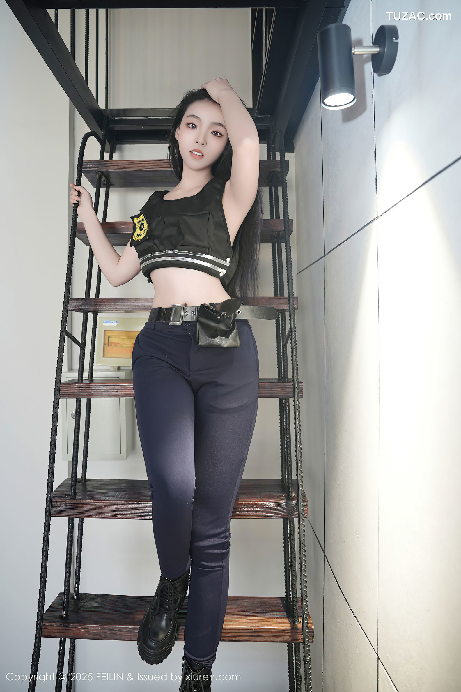 FeiLin嗲囡囡-497-芝樱-兔女郎警官-2025.01.02