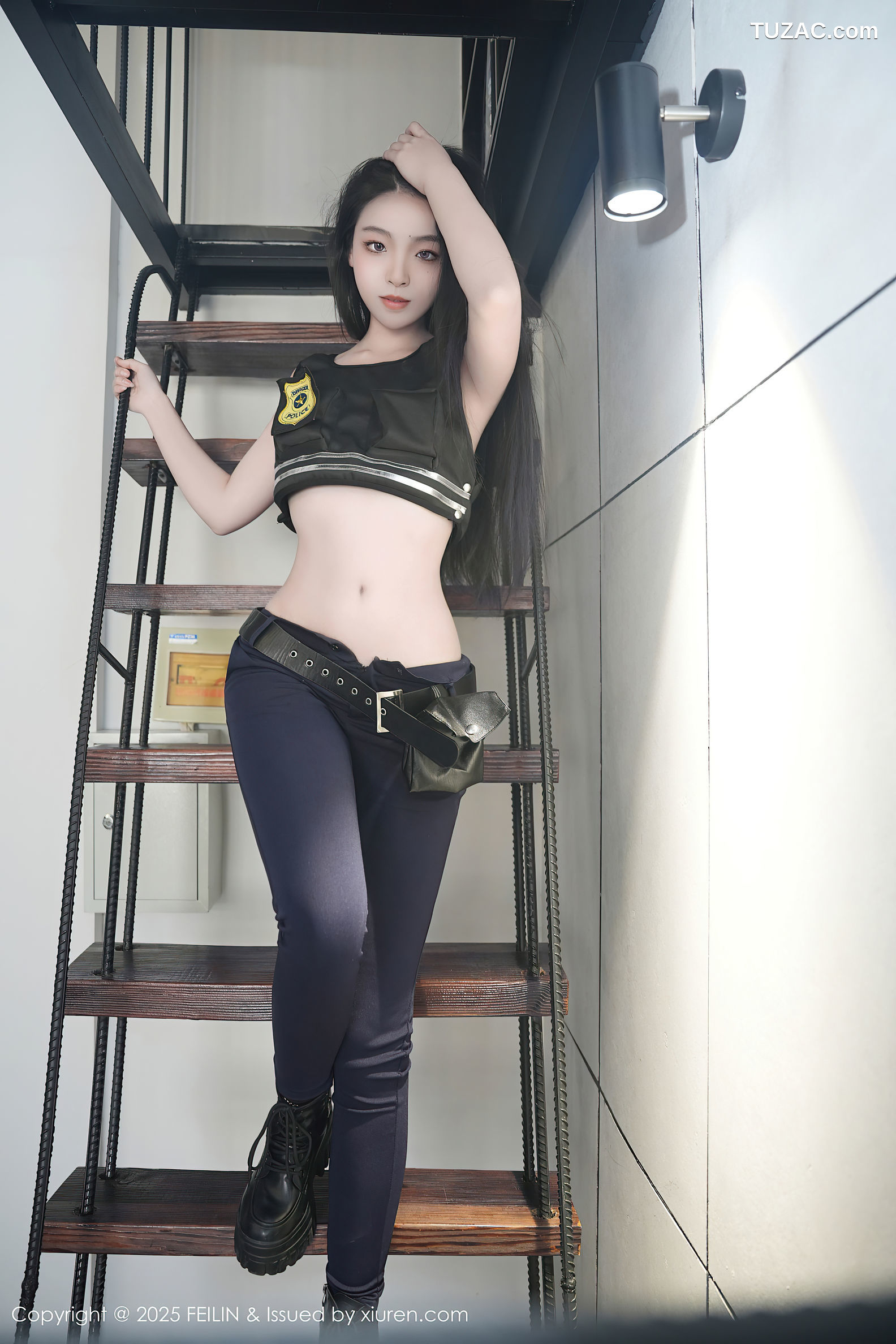 FeiLin嗲囡囡-497-芝樱-兔女郎警官-2025.01.02