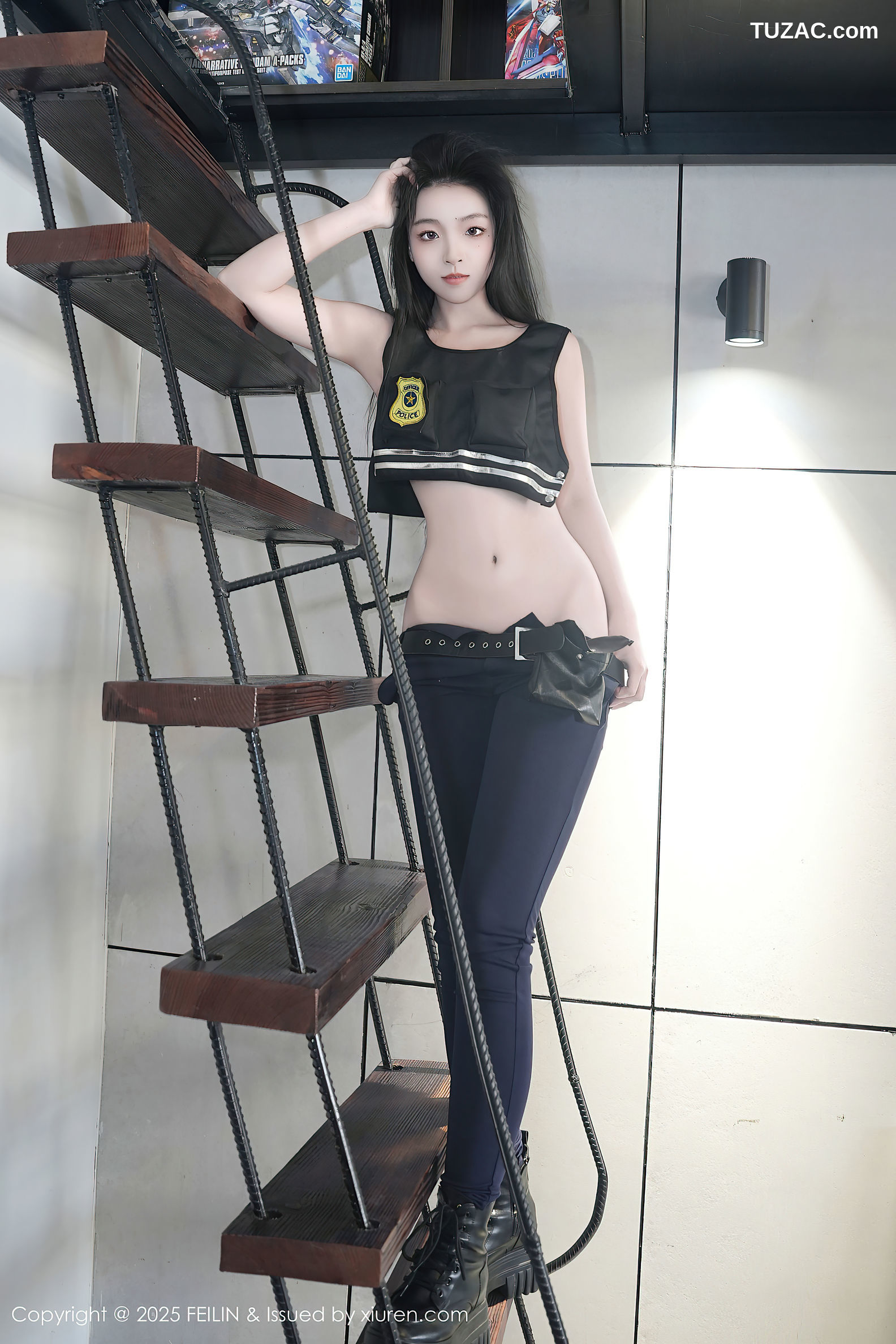 FeiLin嗲囡囡-497-芝樱-兔女郎警官-2025.01.02