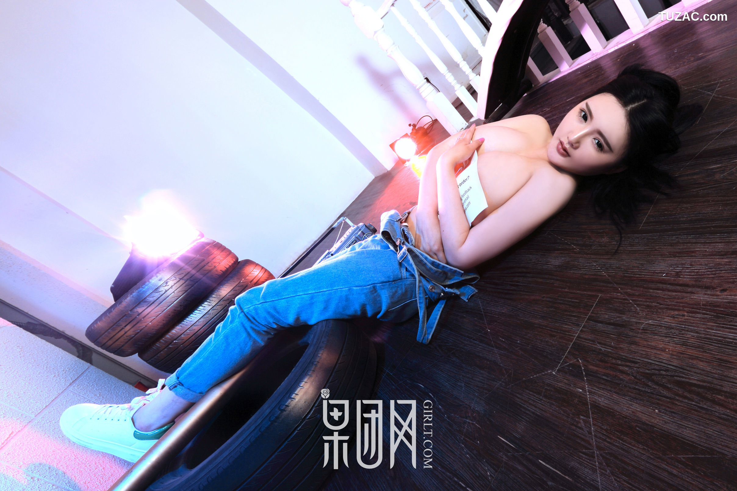 GIRLT果团网-003-Kitty梓熙-真豪乳-浴室湿身激凸