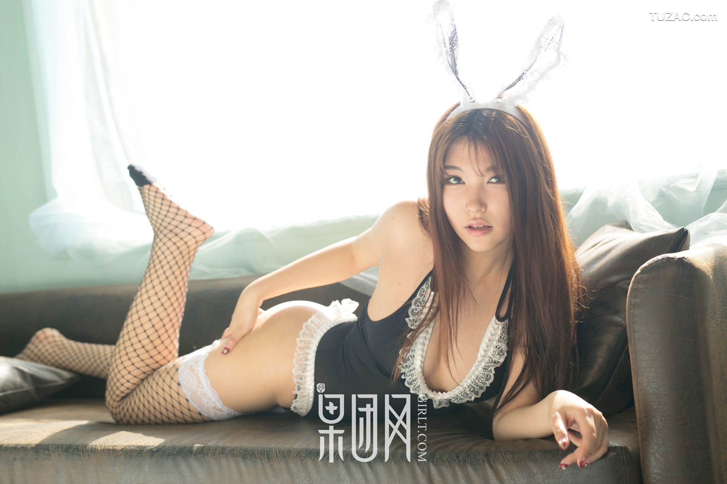 GIRLT果团网-005-向唯-清纯兔女郎-向唯蜜桃臀