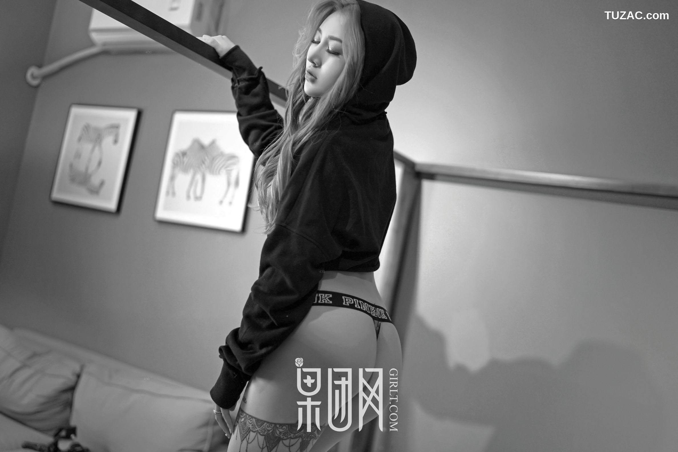 GIRLT果团网-020-晗晗-国产卡戴珊-美臀女郎-运动大餐