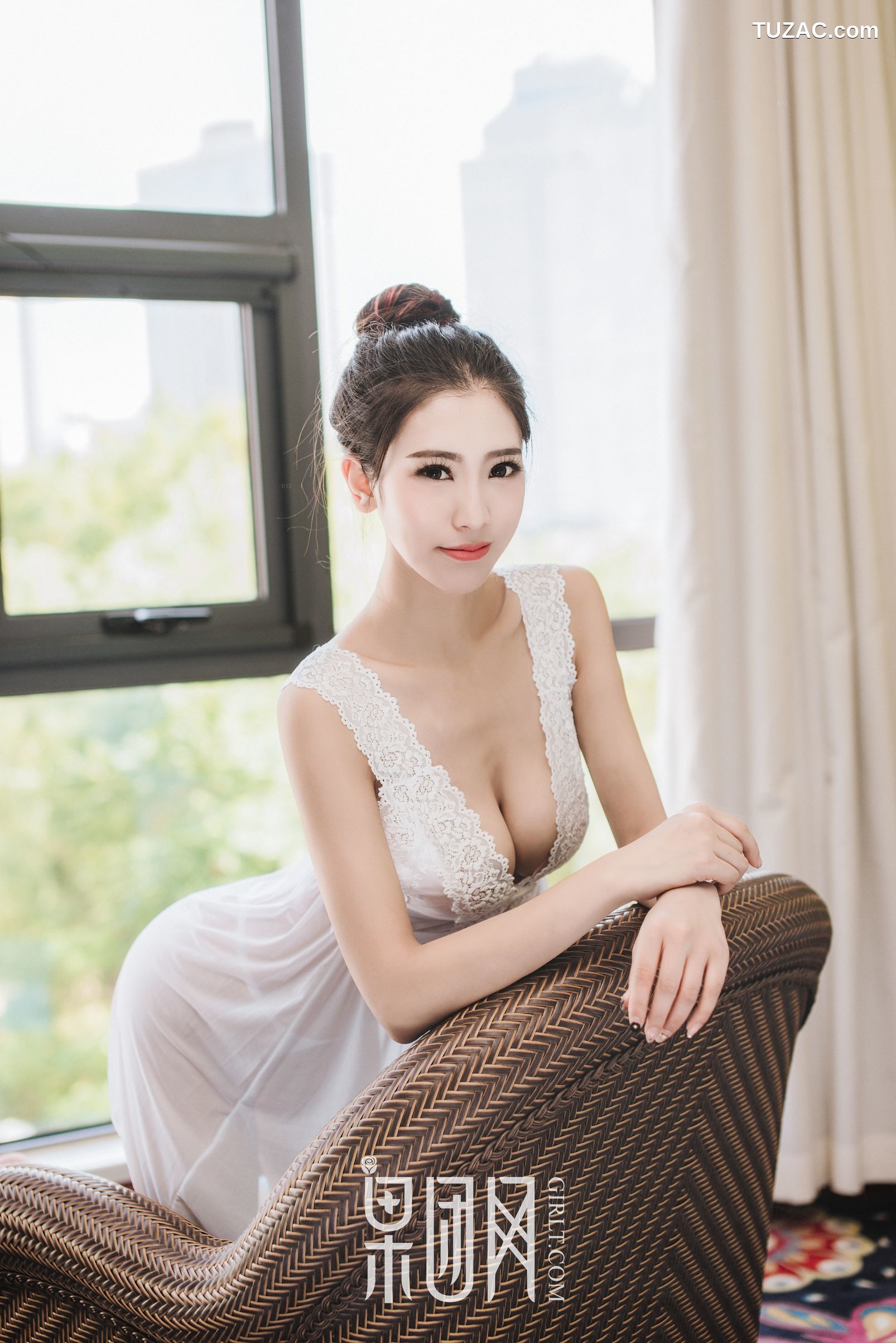GIRLT果团网-040-通灵儿-长腿嫩模-34D酥胸