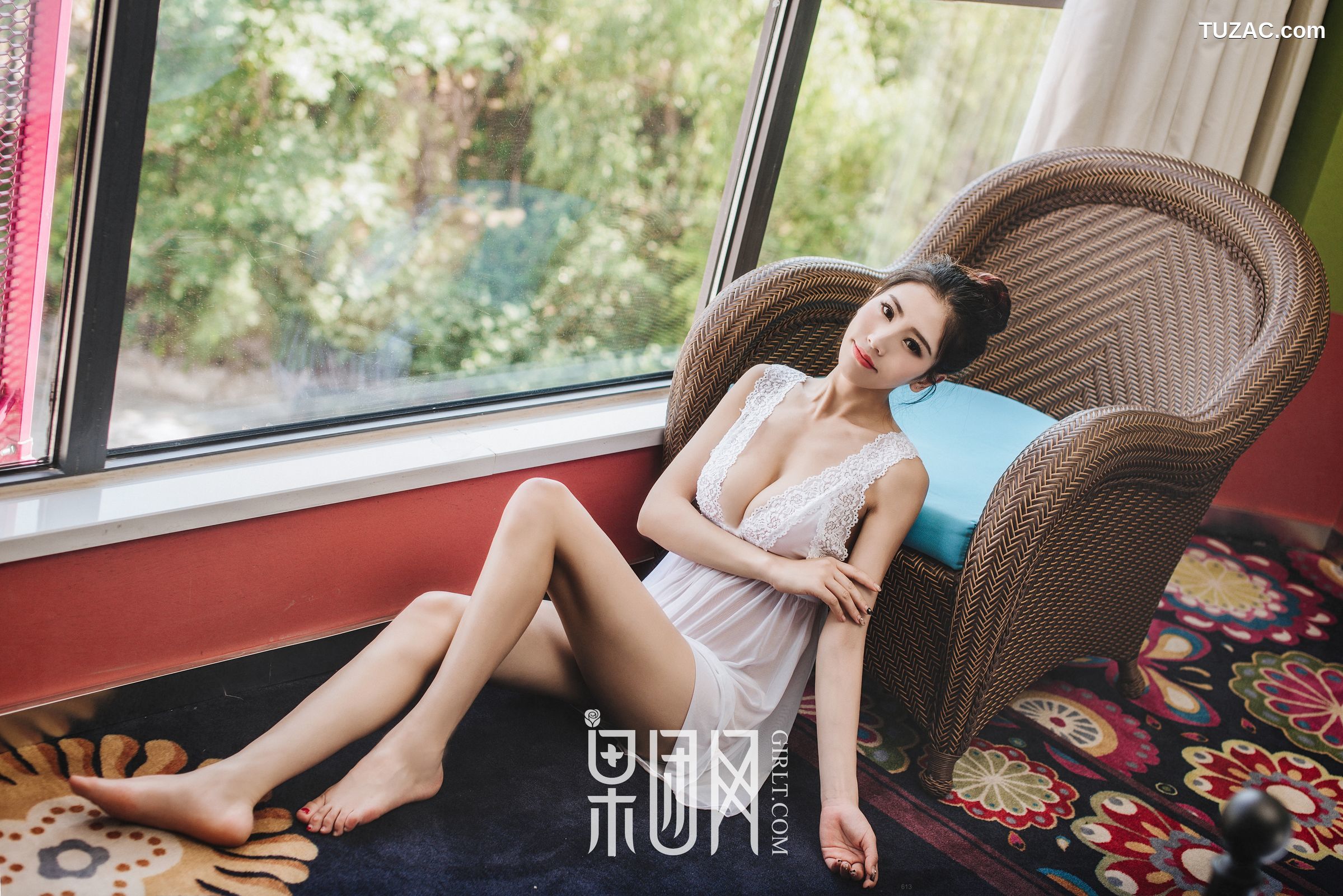 GIRLT果团网-040-通灵儿-长腿嫩模-34D酥胸