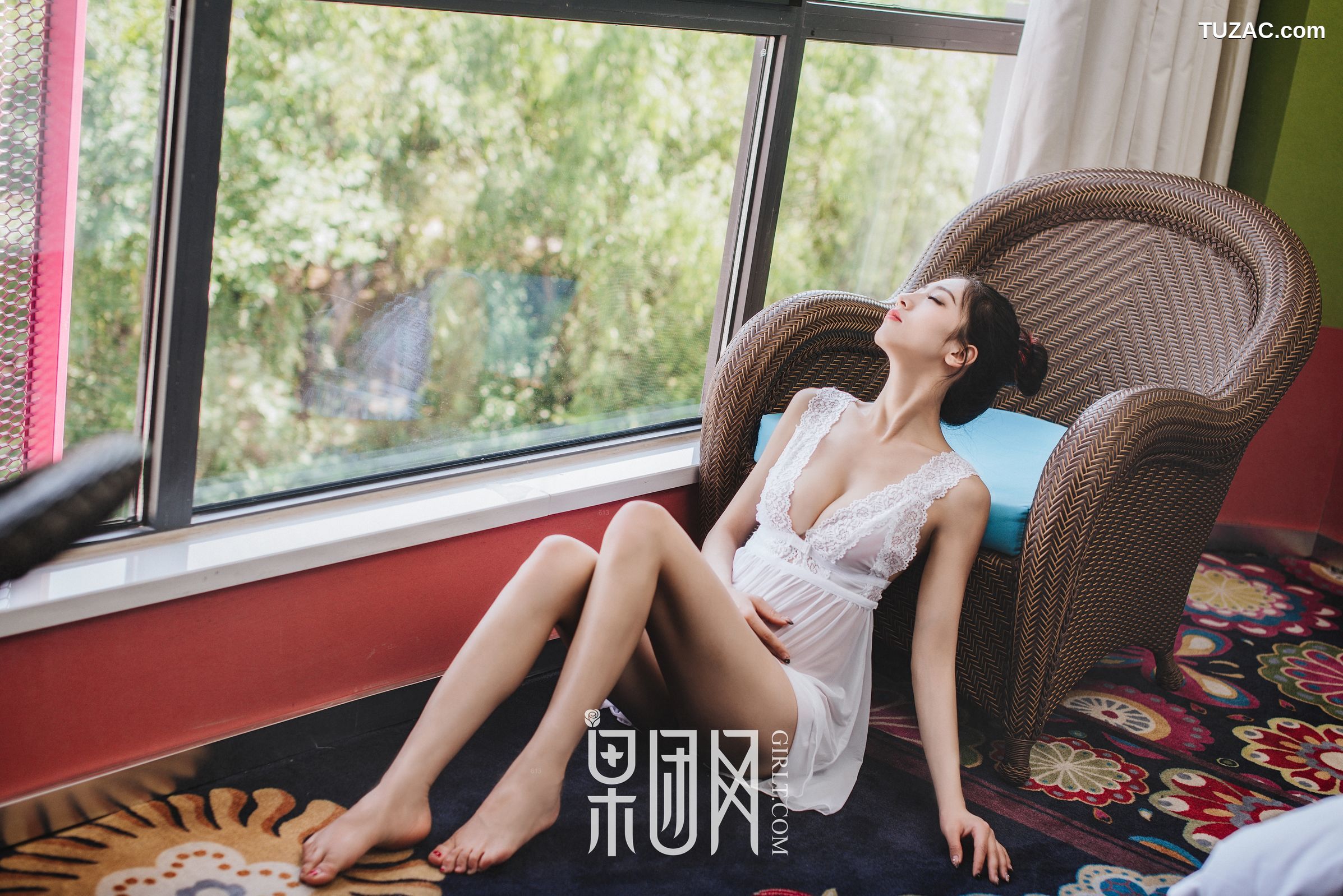 GIRLT果团网-040-通灵儿-长腿嫩模-34D酥胸