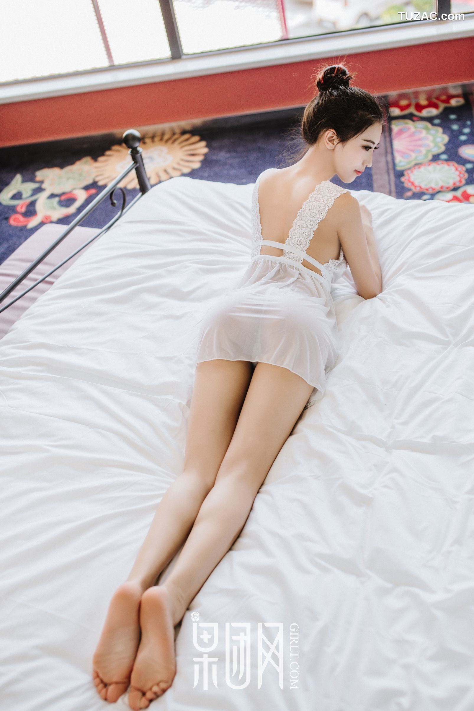 GIRLT果团网-040-通灵儿-长腿嫩模-34D酥胸