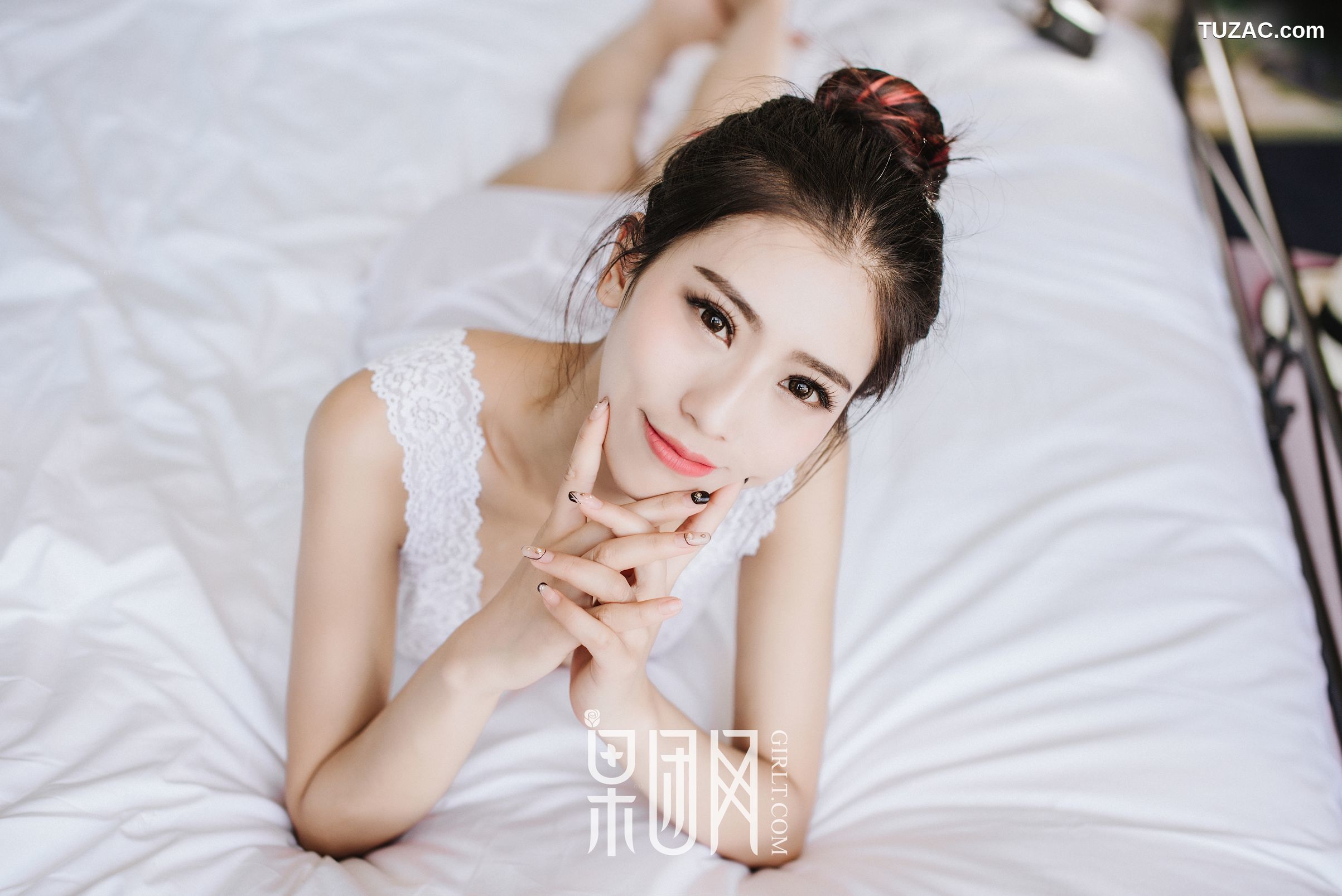 GIRLT果团网-040-通灵儿-长腿嫩模-34D酥胸