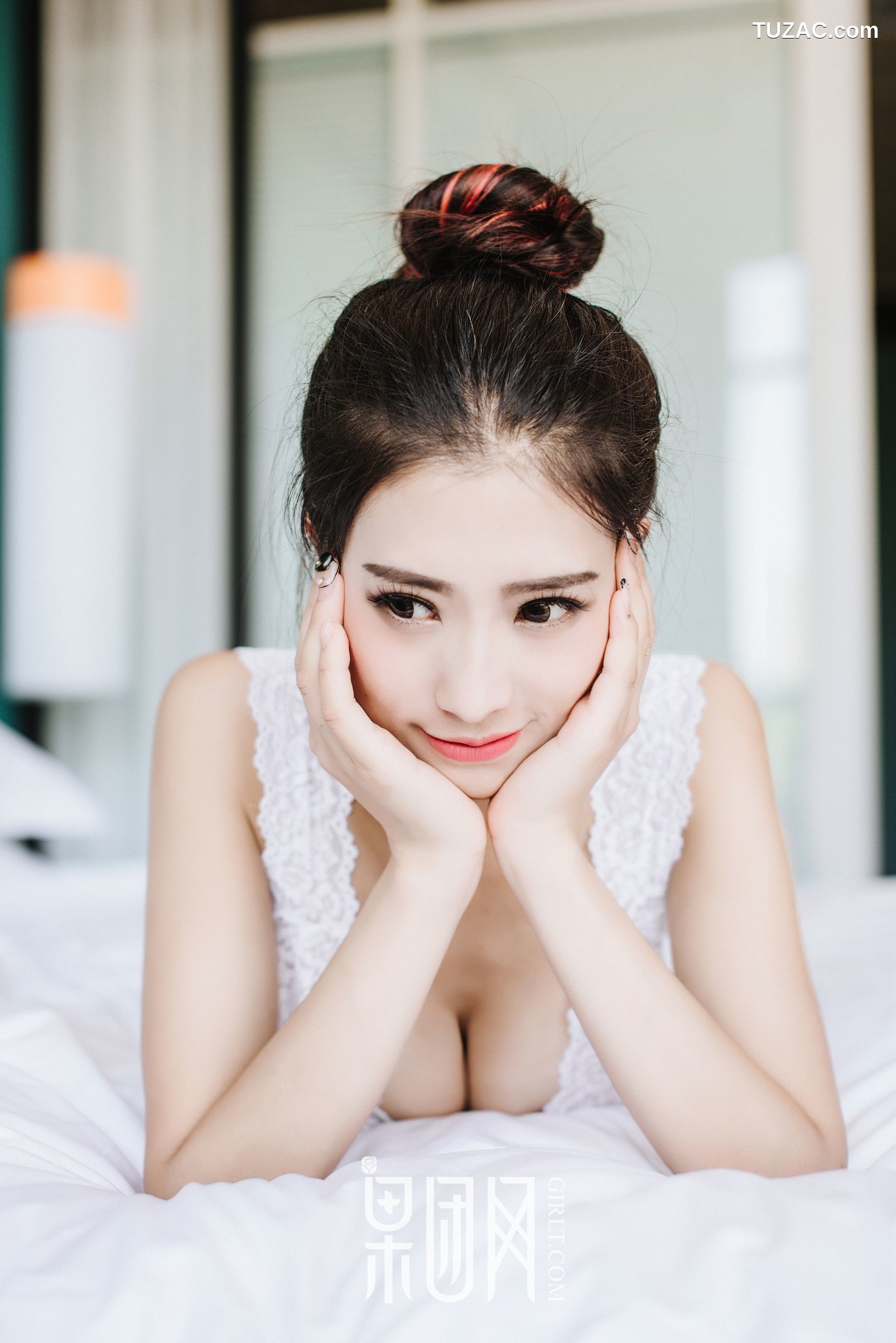 GIRLT果团网-040-通灵儿-长腿嫩模-34D酥胸