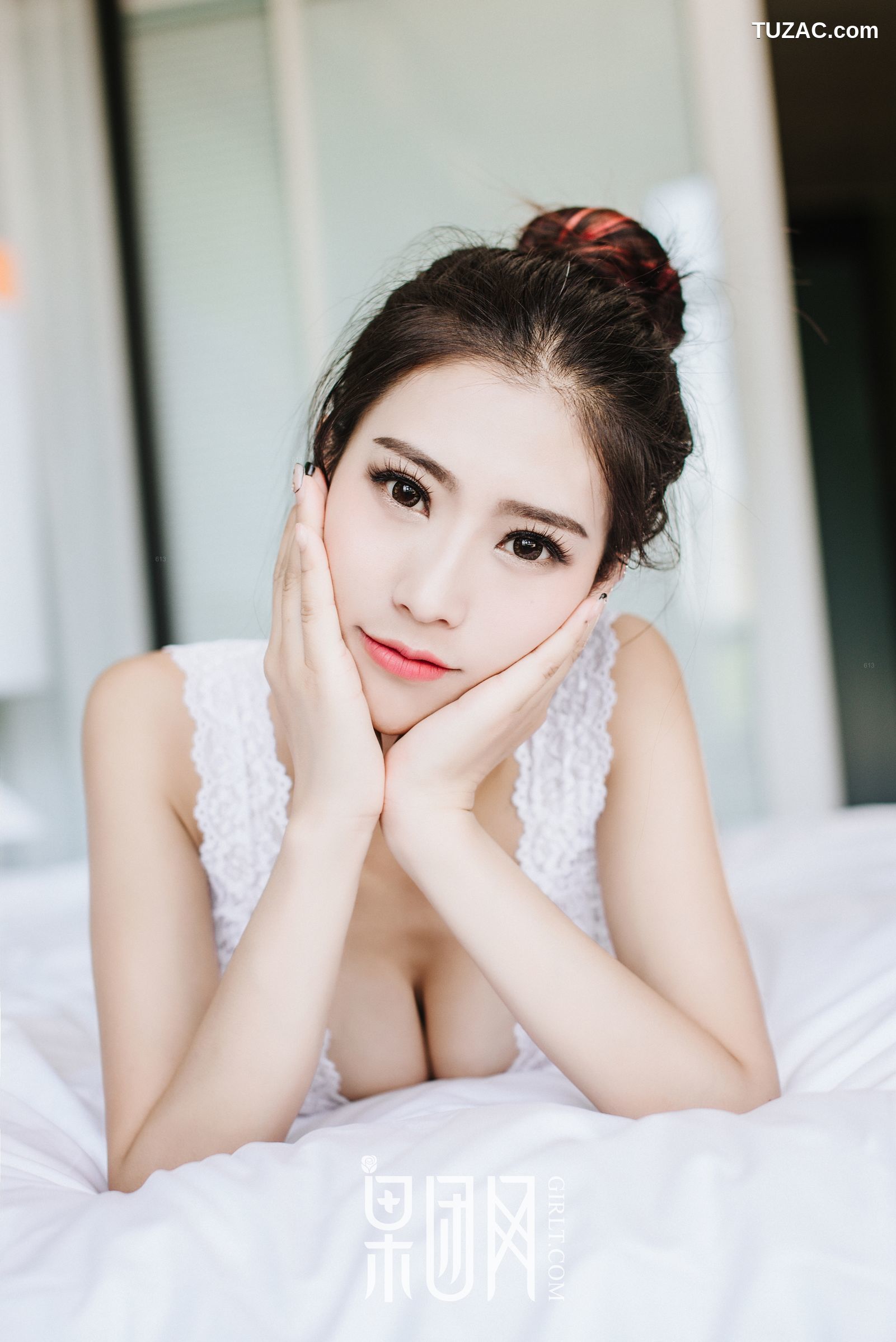 GIRLT果团网-040-通灵儿-长腿嫩模-34D酥胸