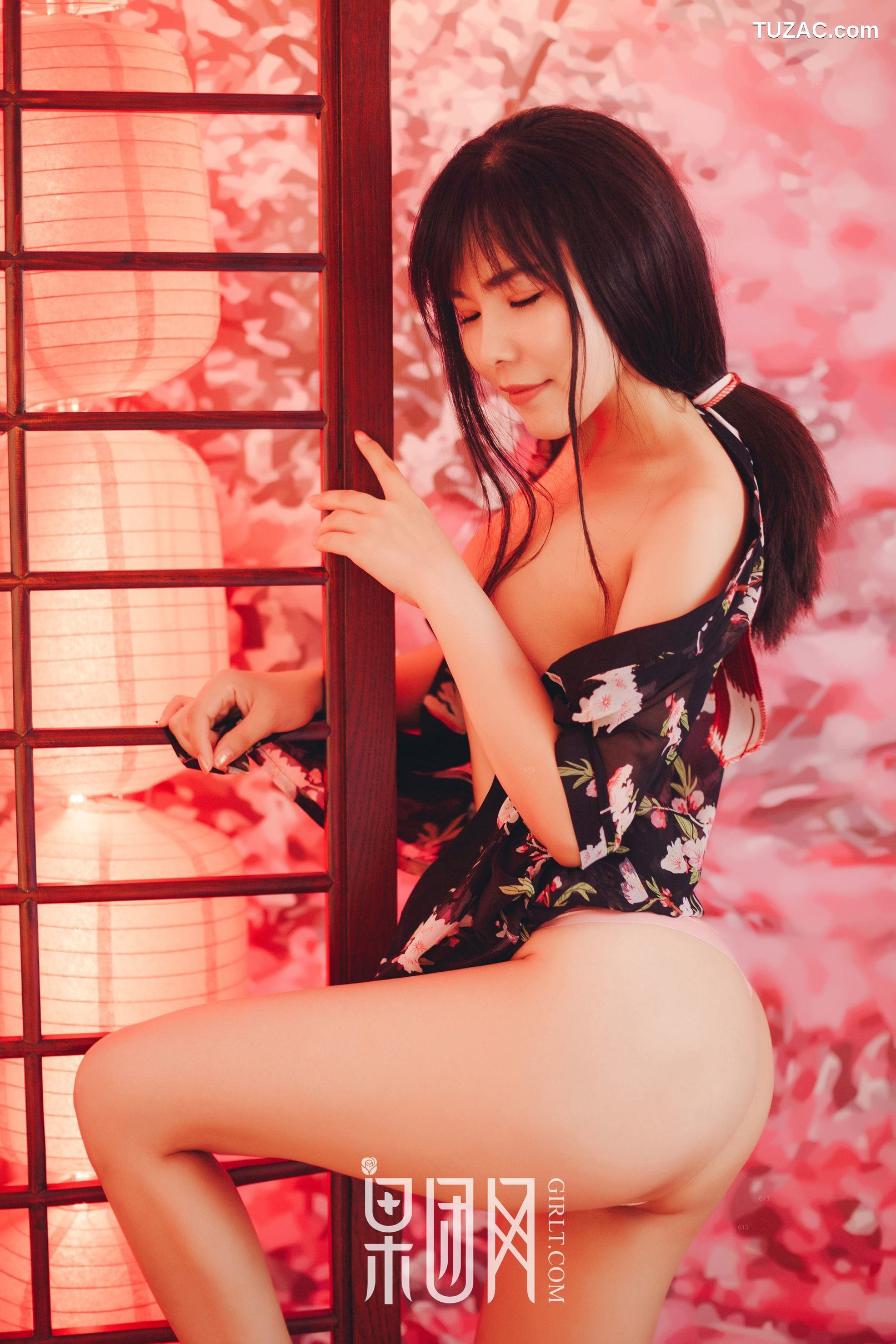 GIRLT果团网-045-丁筱南-短尾狐-兔女郎大玩SM捆绑