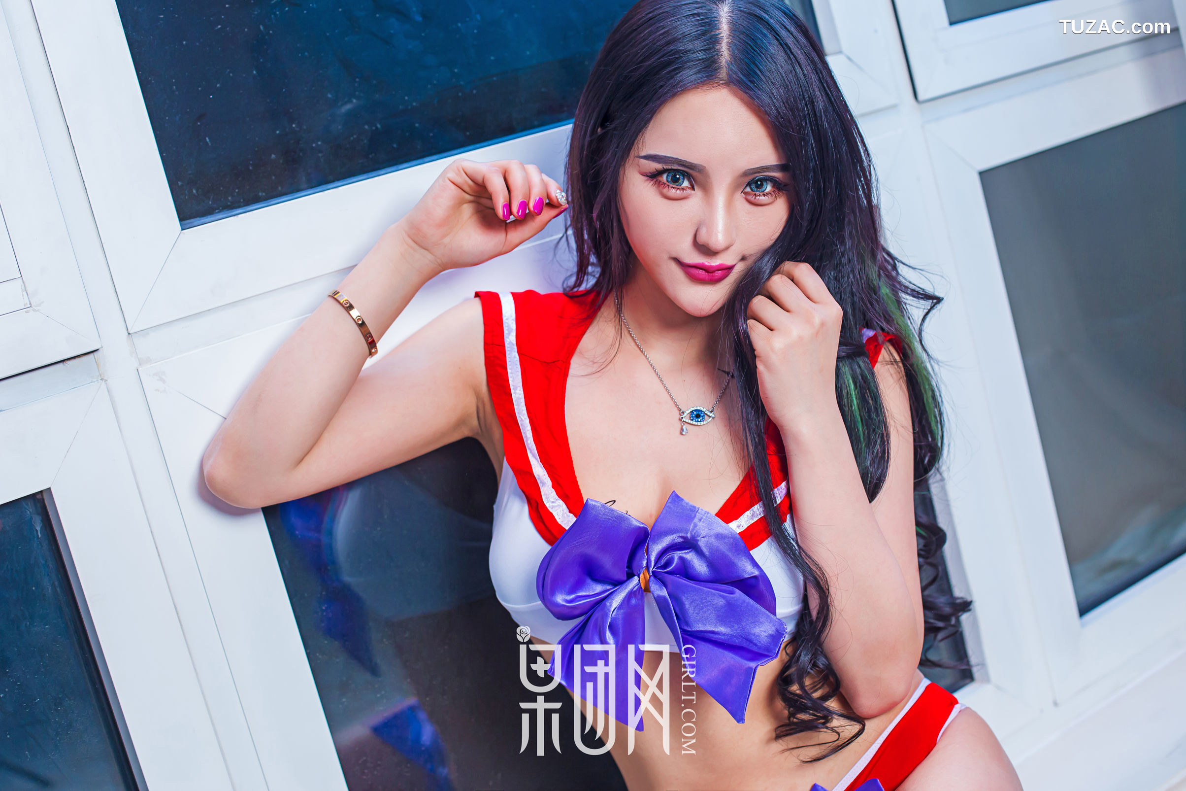 GIRLT果团网-066-陈雅漫-兔女郎-花斑豹-水手服