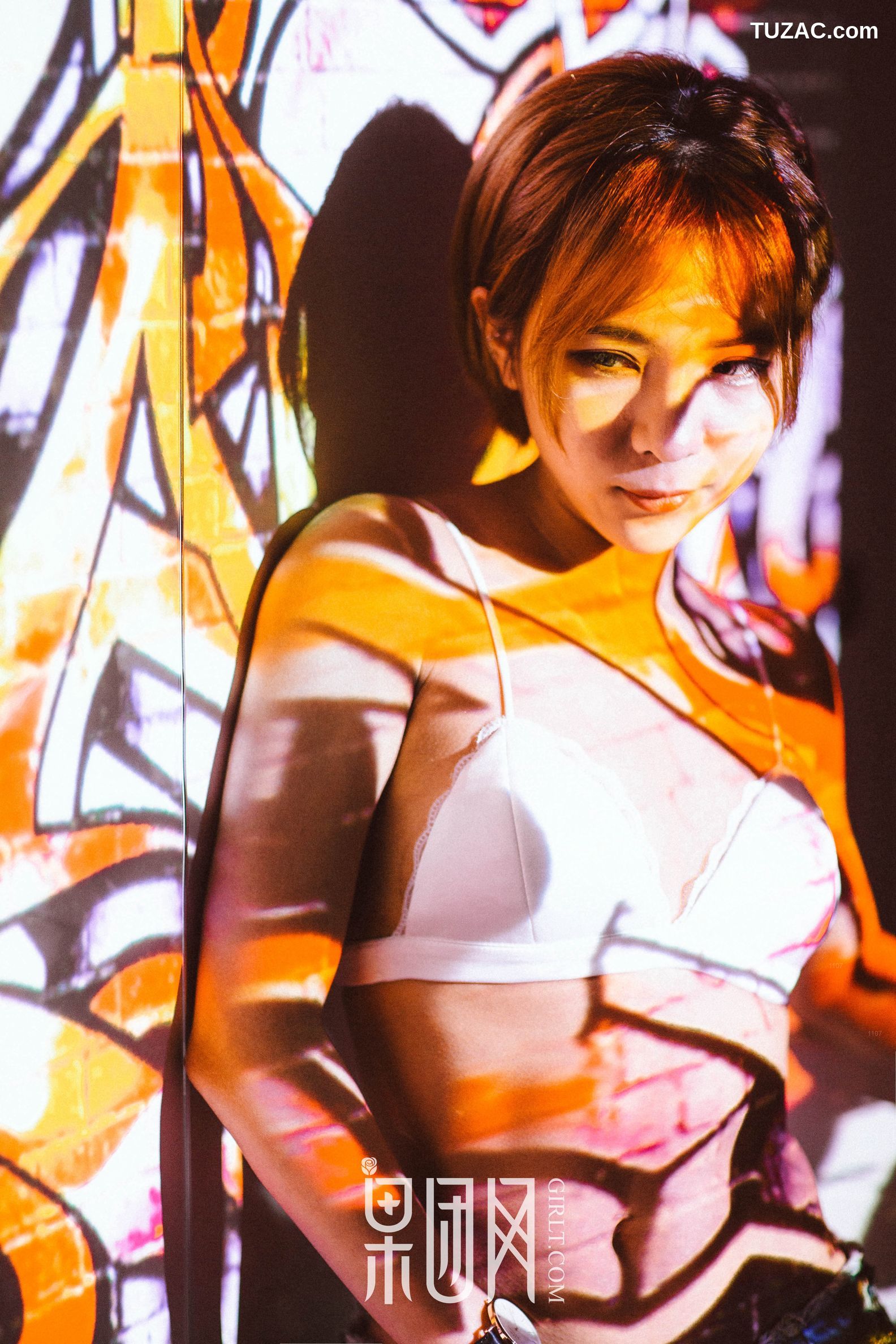 GIRLT果团网-073-木子夕夕夕-牛仔的帅气-蕾丝的诱惑