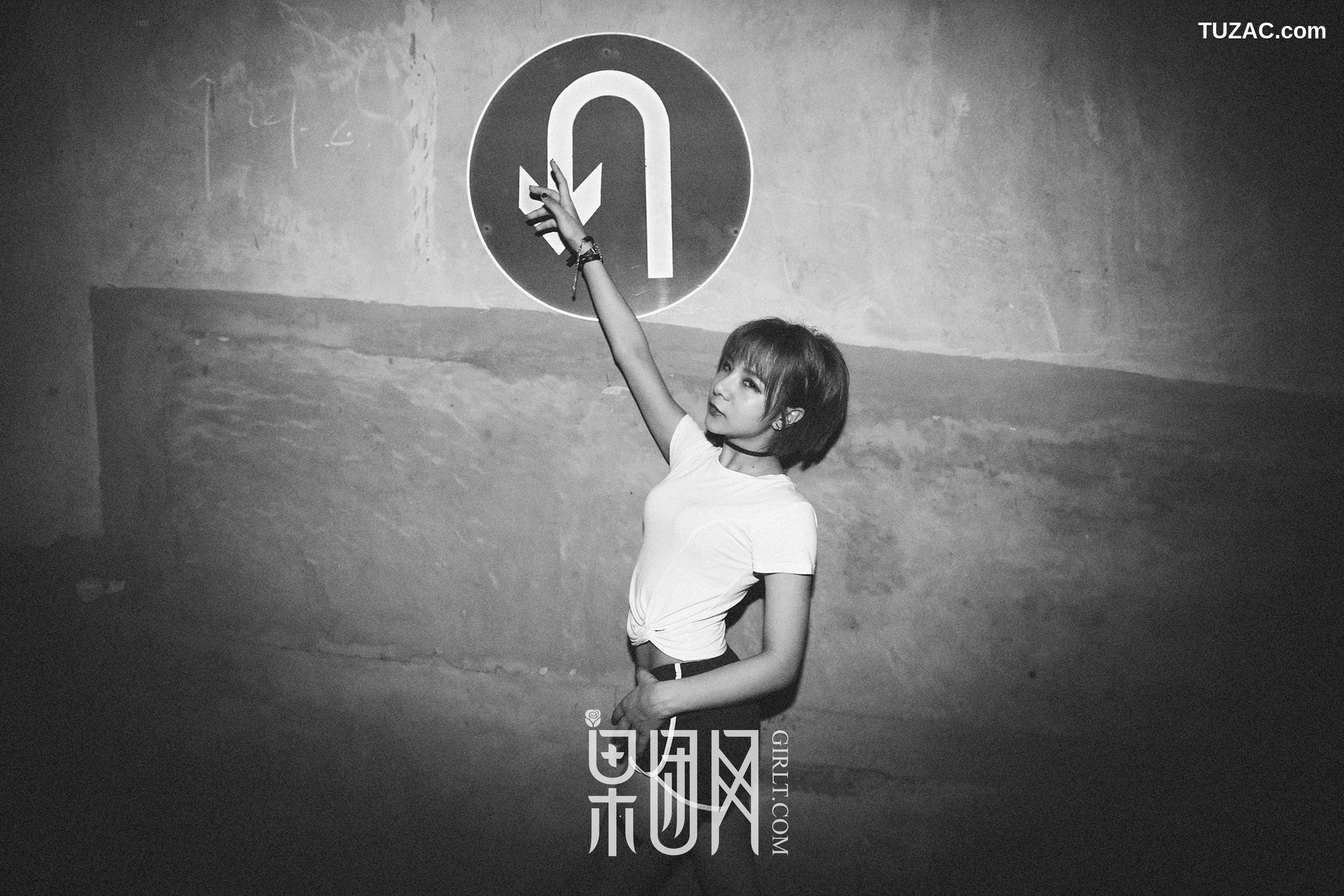 GIRLT果团网-073-木子夕夕夕-牛仔的帅气-蕾丝的诱惑