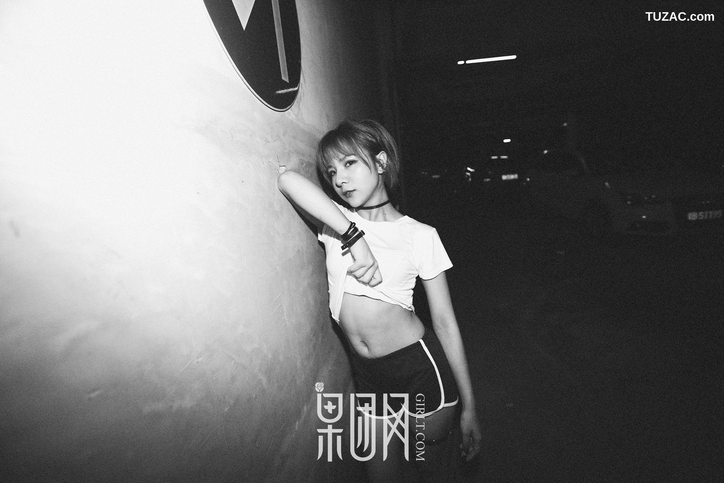 GIRLT果团网-073-木子夕夕夕-牛仔的帅气-蕾丝的诱惑