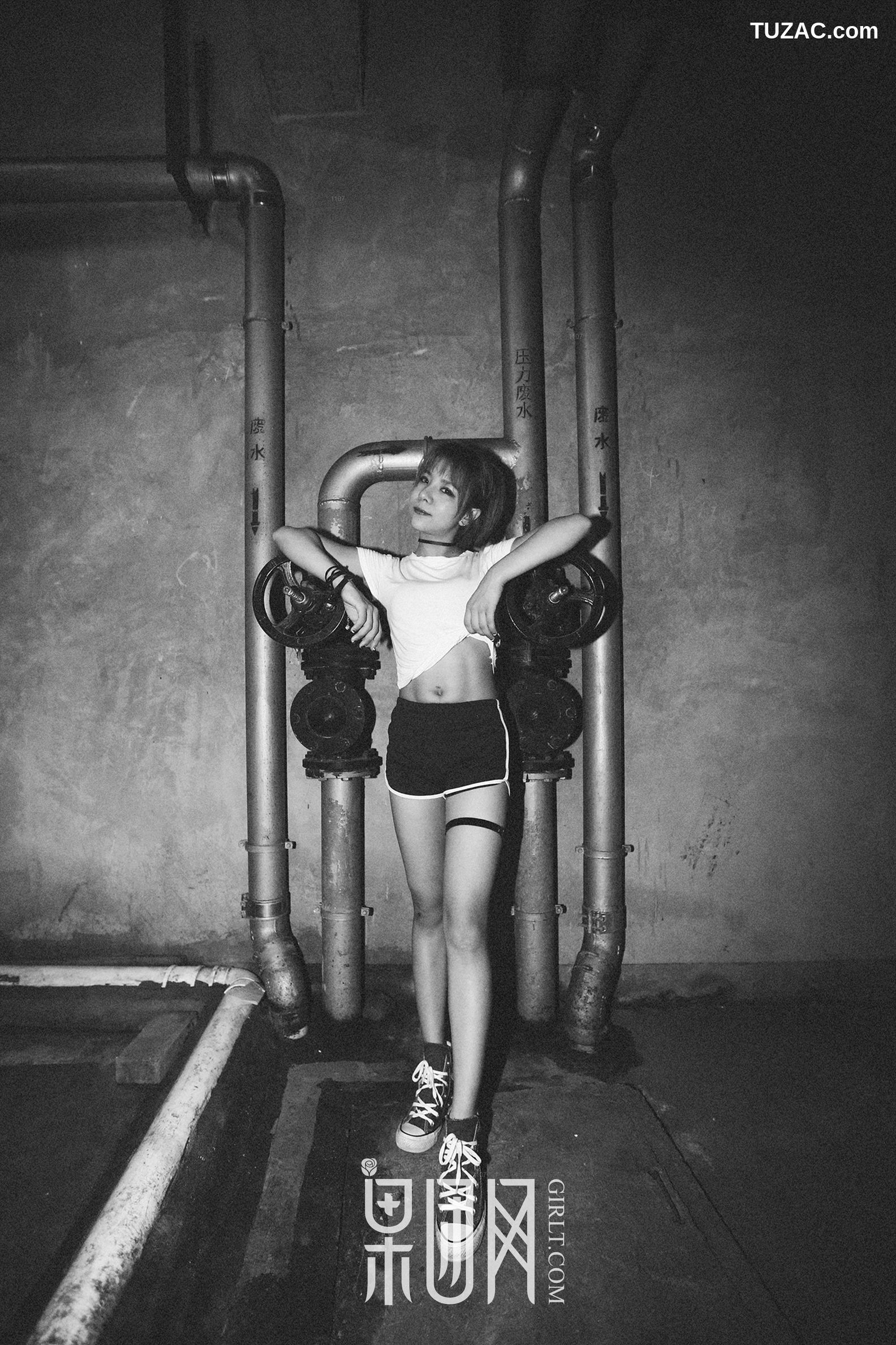 GIRLT果团网-073-木子夕夕夕-牛仔的帅气-蕾丝的诱惑