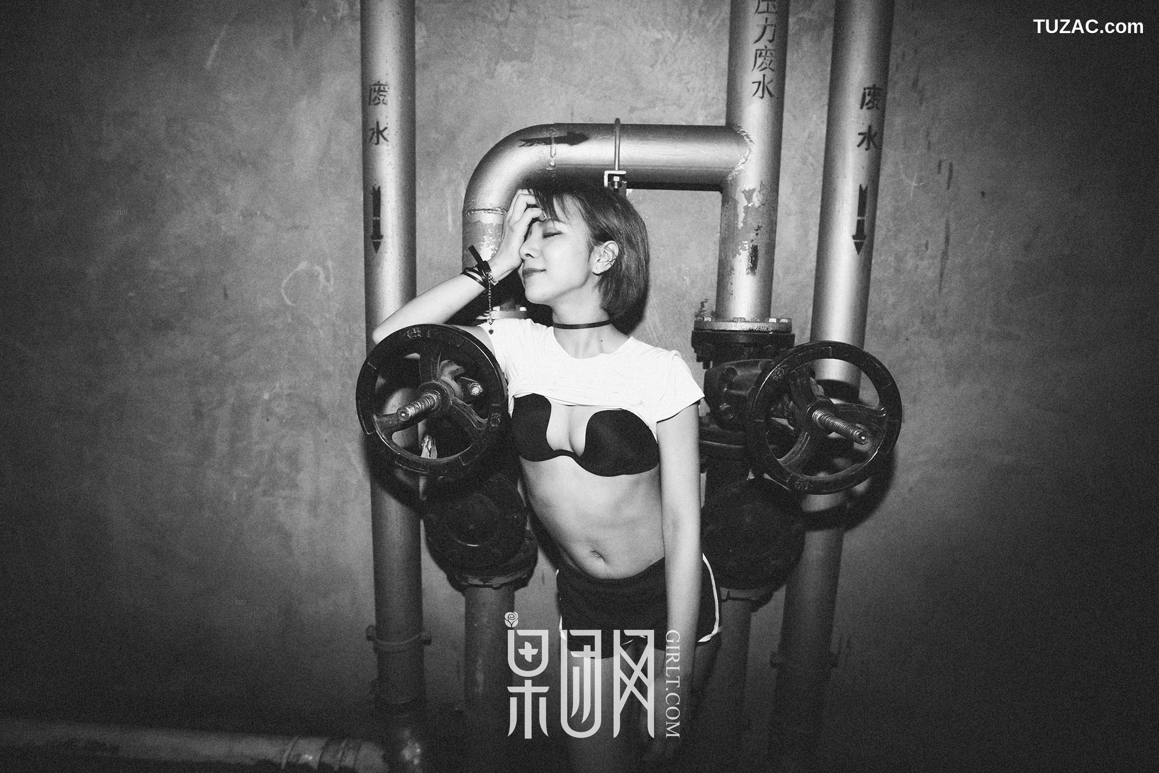 GIRLT果团网-073-木子夕夕夕-牛仔的帅气-蕾丝的诱惑