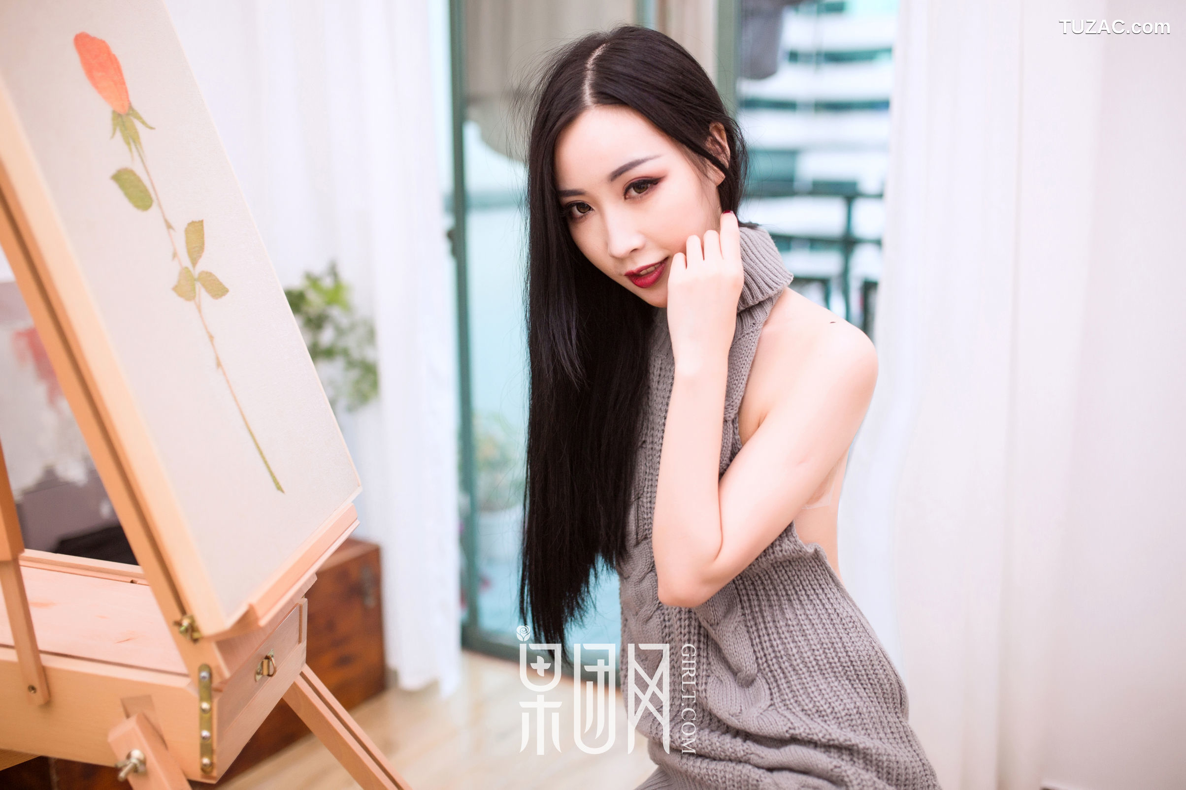 GIRLT果团网-081-雨儿-黑丝魅惑