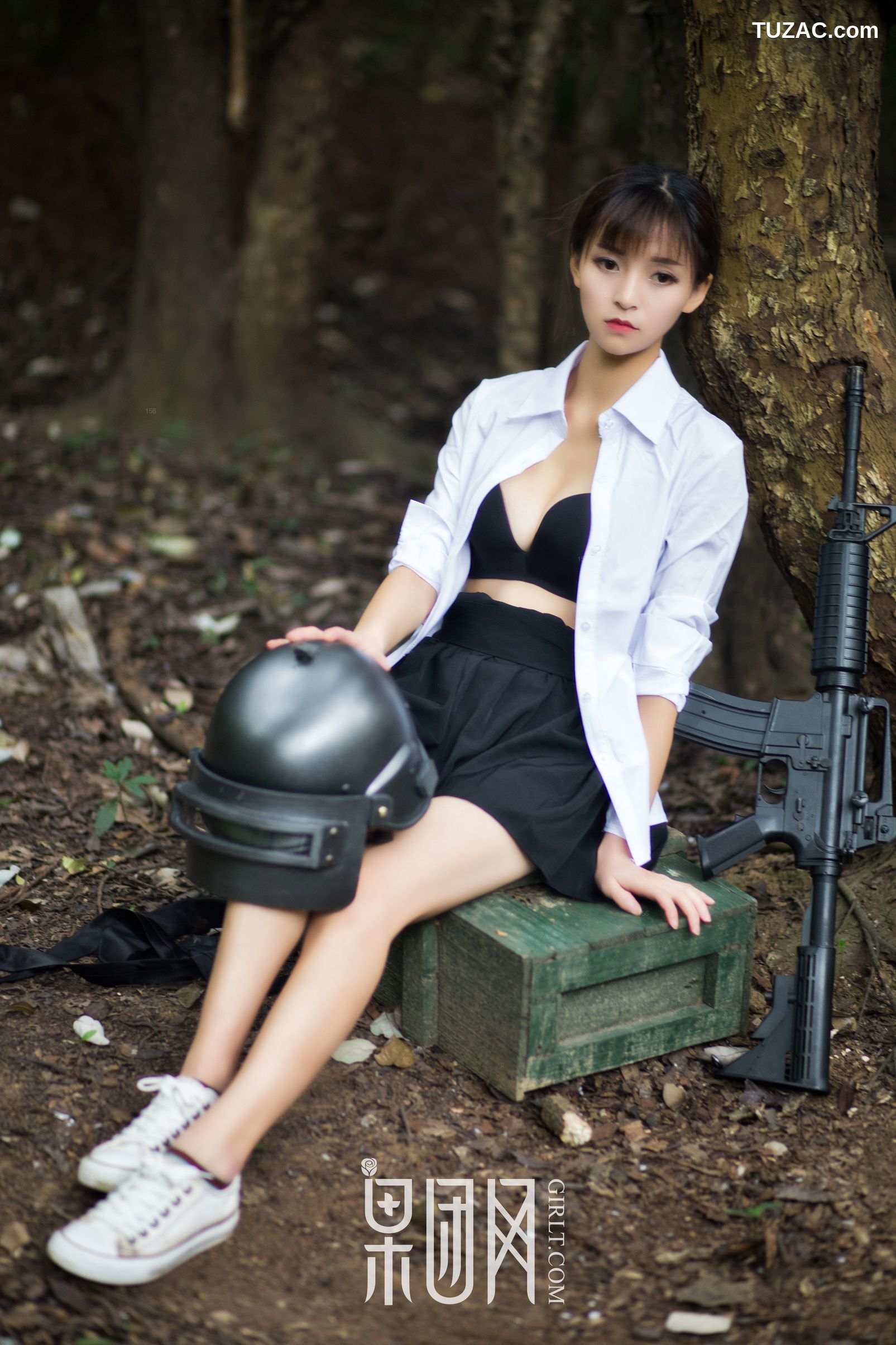 GIRLT果团网-109-蘑菇-美女野外激战-性感撩人