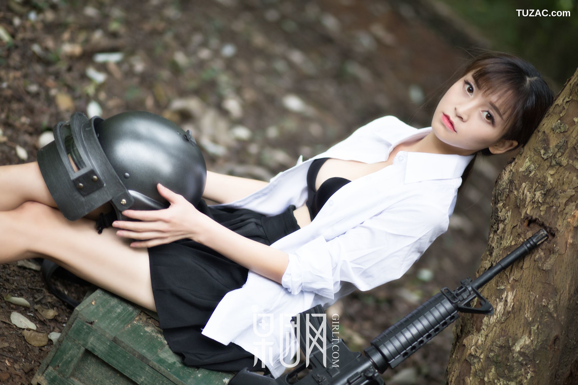 GIRLT果团网-109-蘑菇-美女野外激战-性感撩人