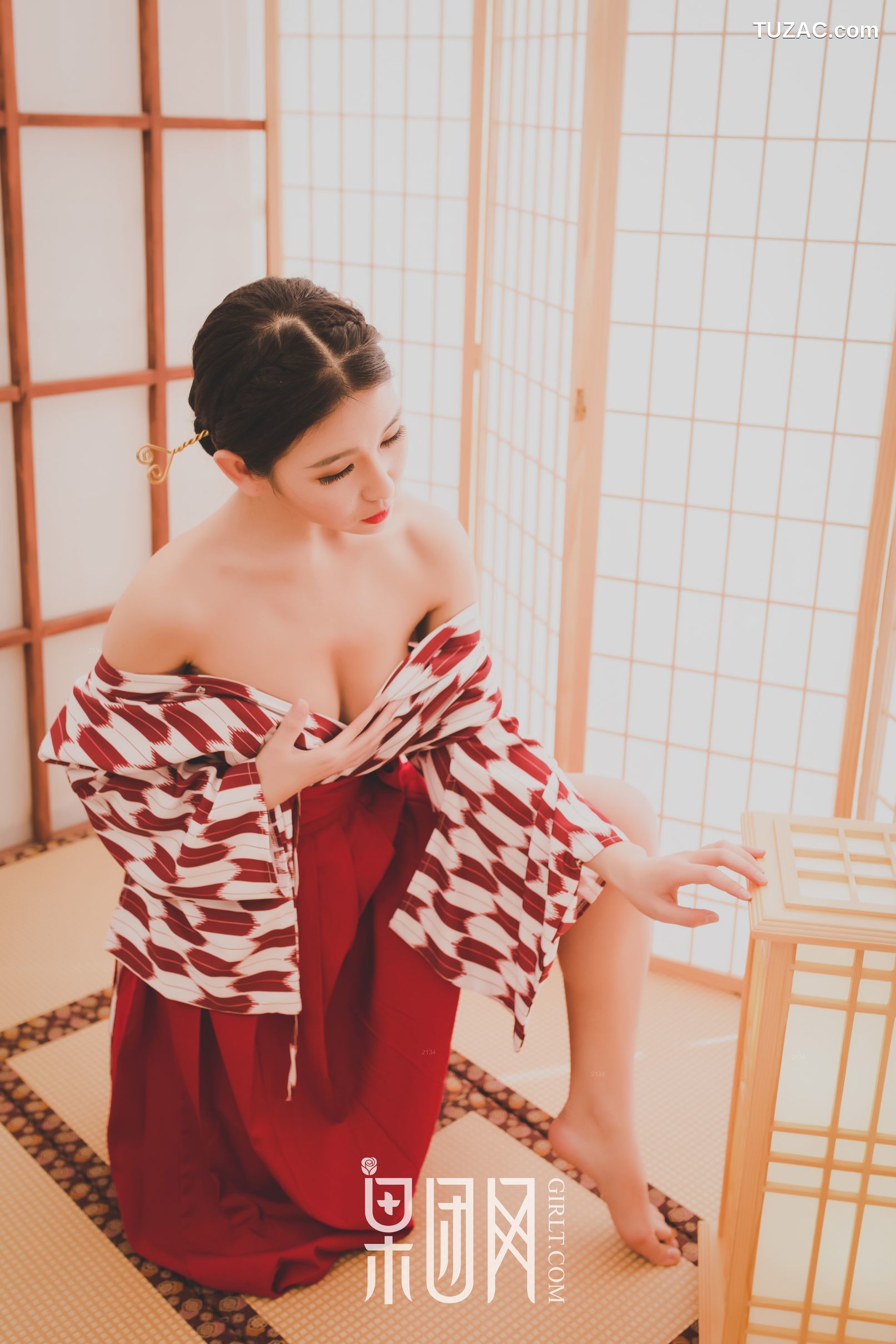 GIRLT果团网-115-糖果儿-和服丽人