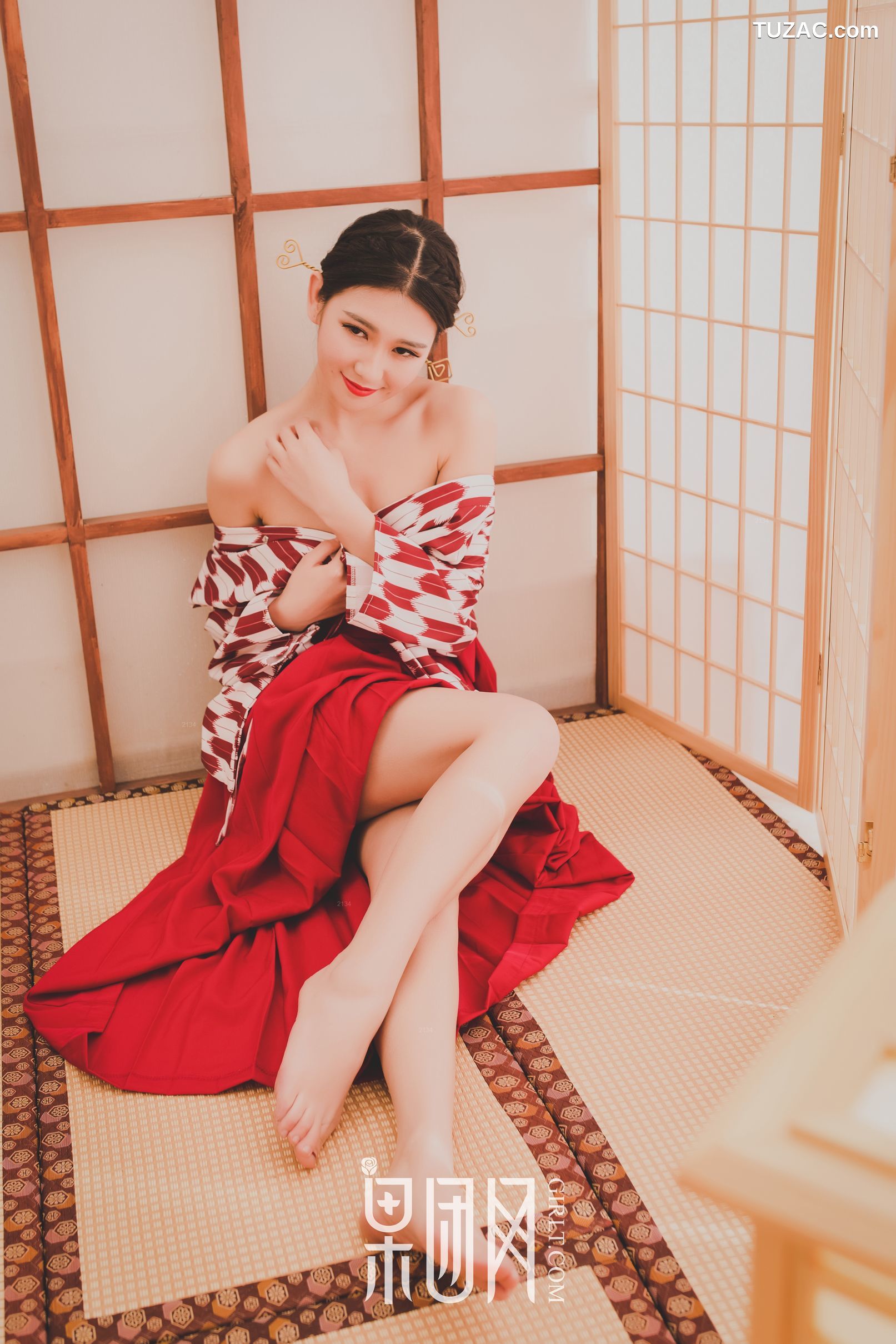 GIRLT果团网-115-糖果儿-和服丽人