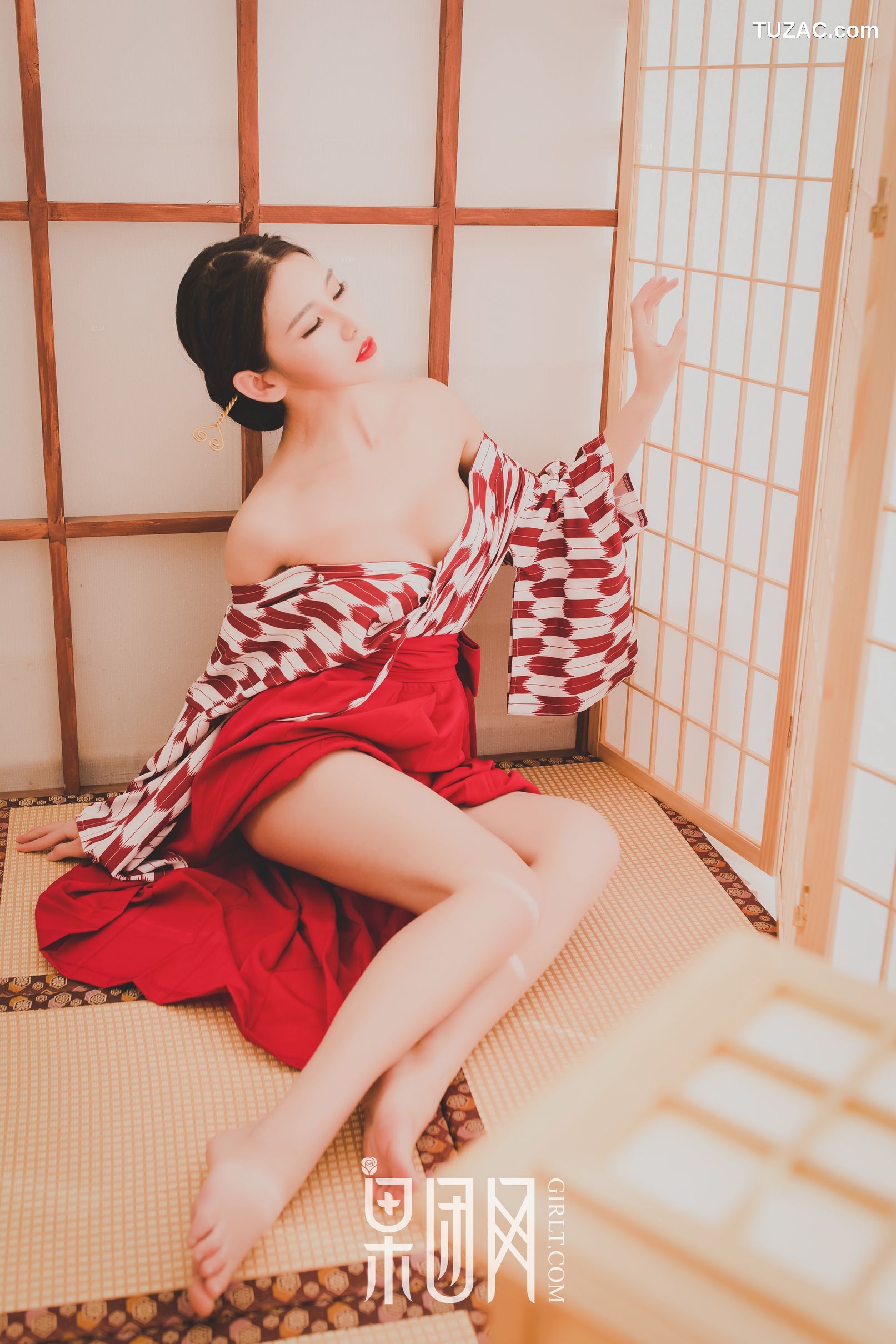 GIRLT果团网-115-糖果儿-和服丽人