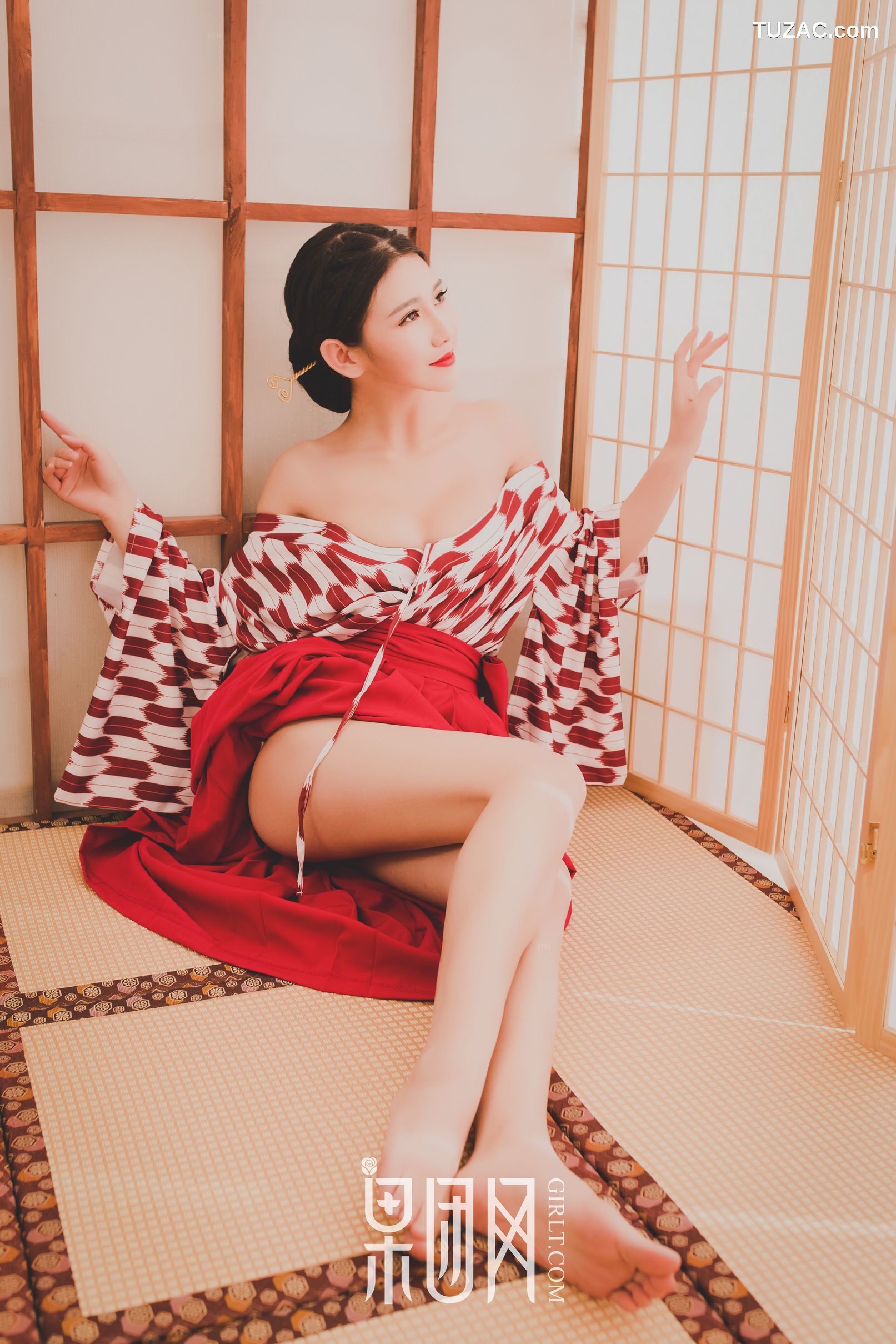 GIRLT果团网-115-糖果儿-和服丽人