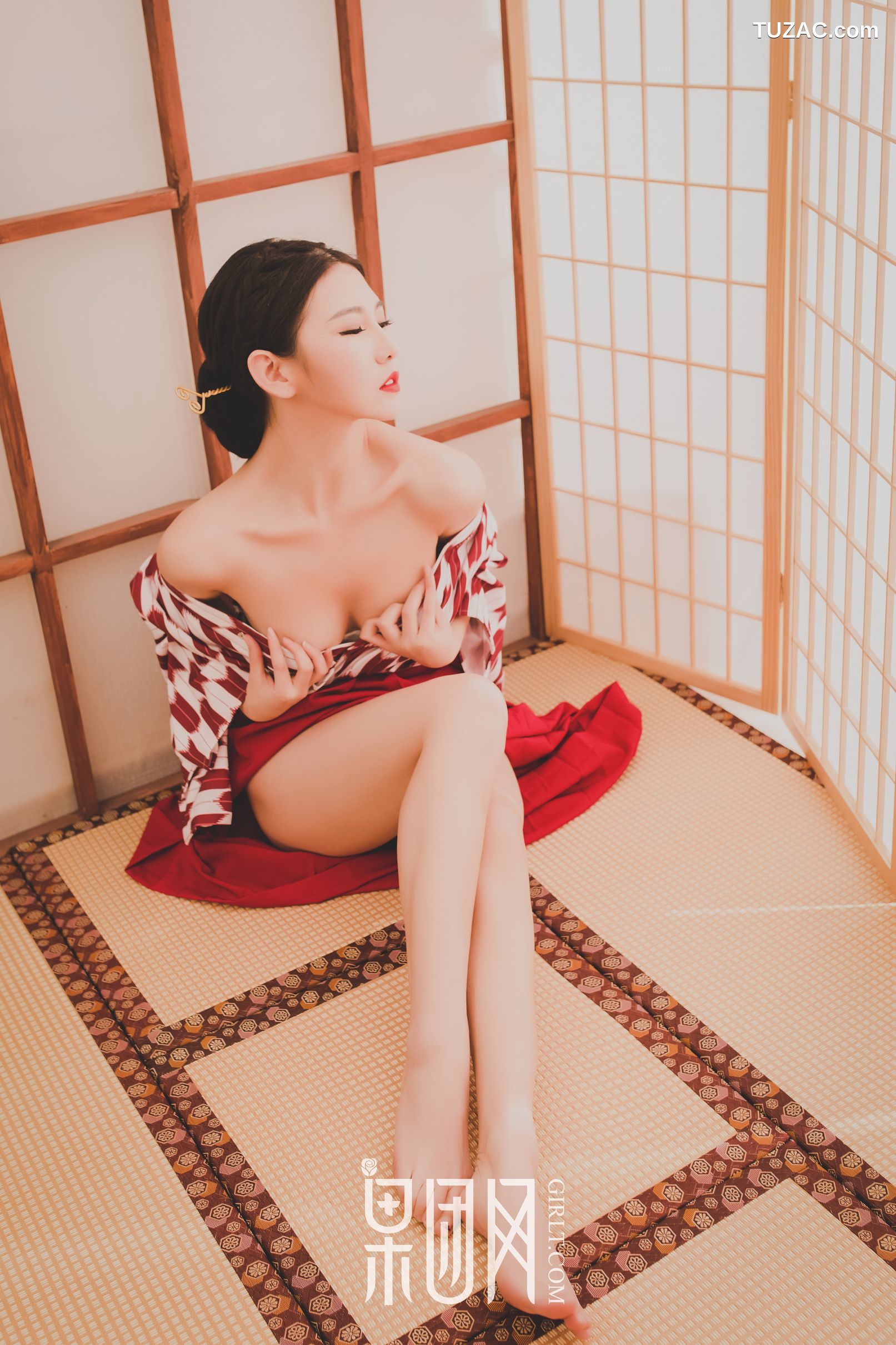 GIRLT果团网-115-糖果儿-和服丽人