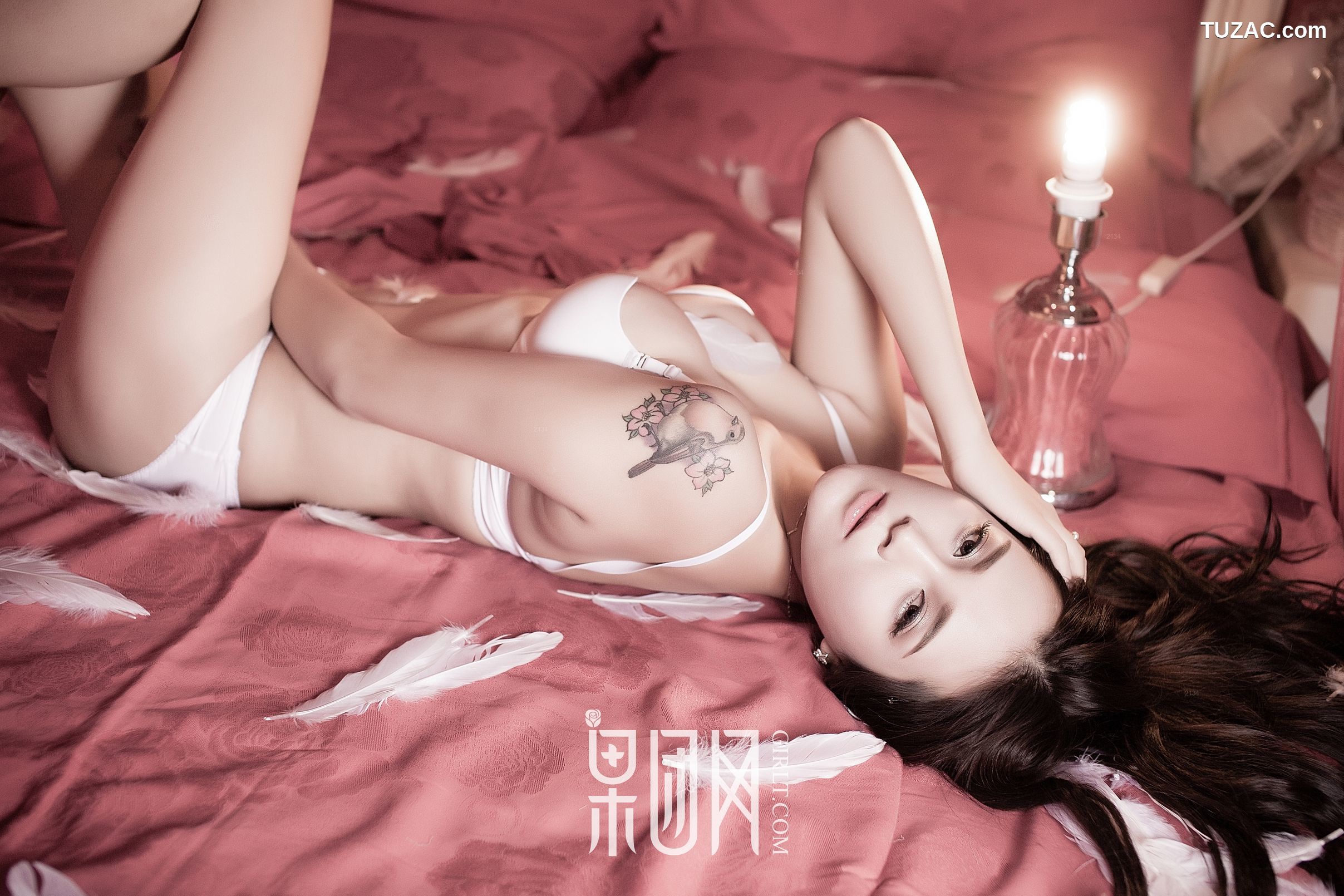 GIRLT果团网-134-朱赢-女神叫你起床