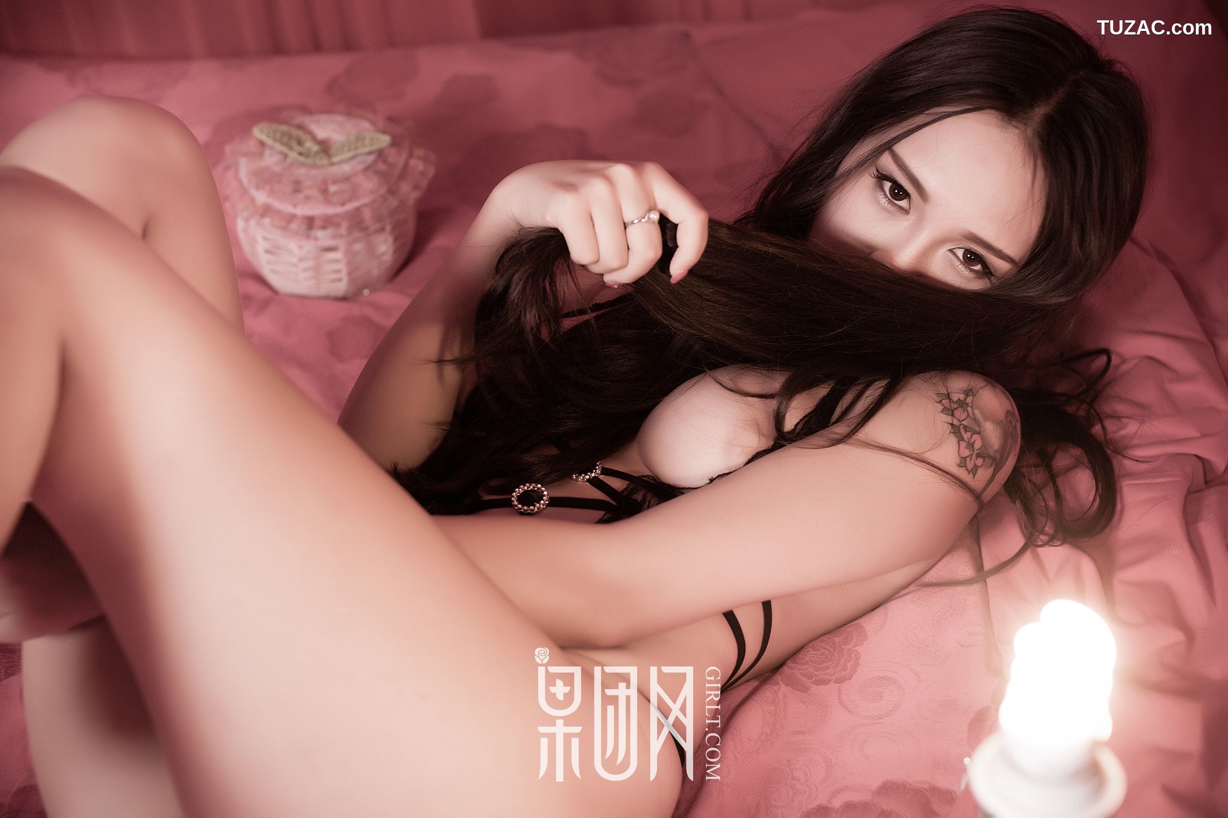 GIRLT果团网-134-朱赢-女神叫你起床