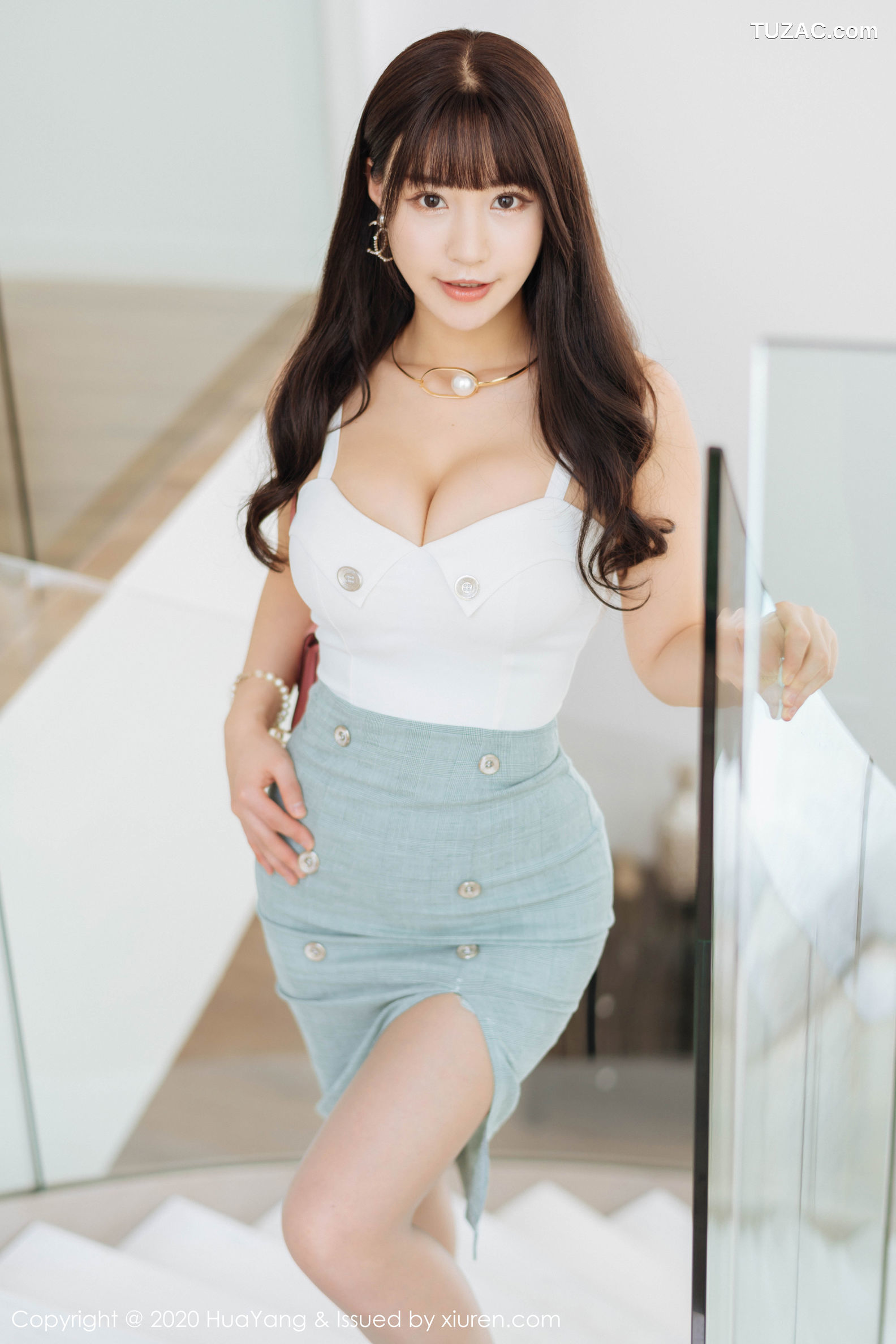 HuaYang花漾-226-朱可儿Flower-《性感内衣与朦胧肉丝系列》