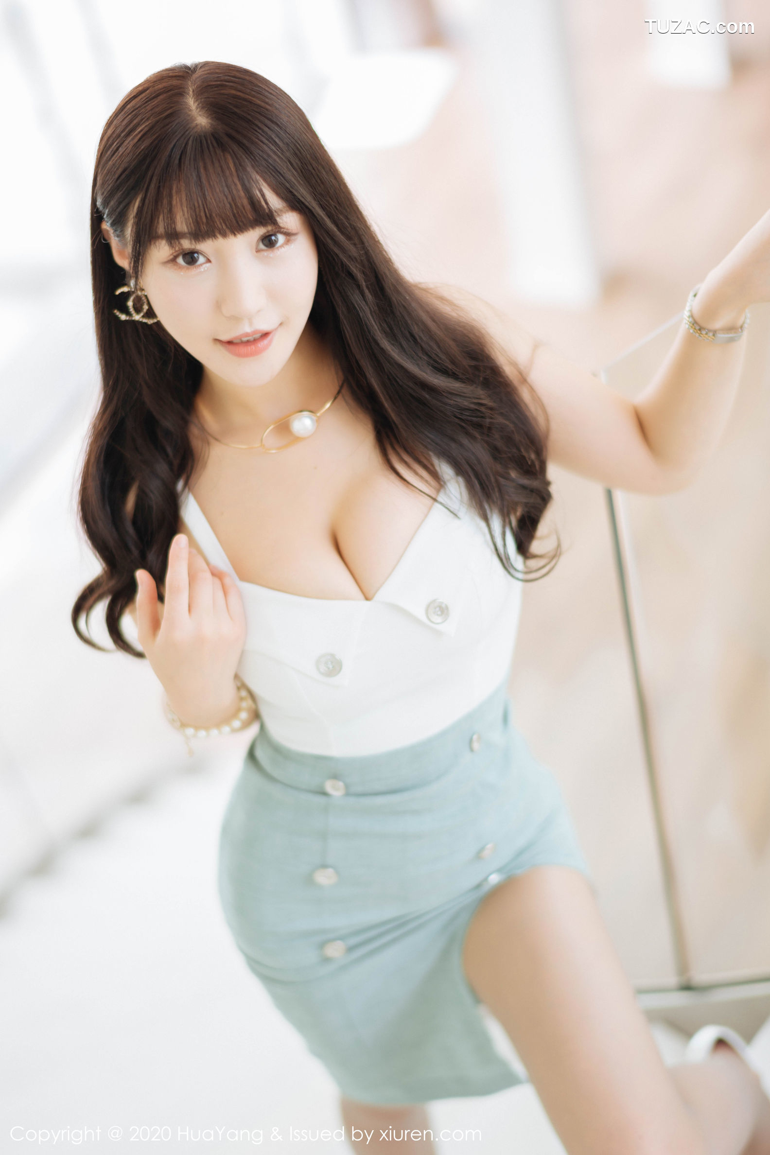 HuaYang花漾-226-朱可儿Flower-《性感内衣与朦胧肉丝系列》