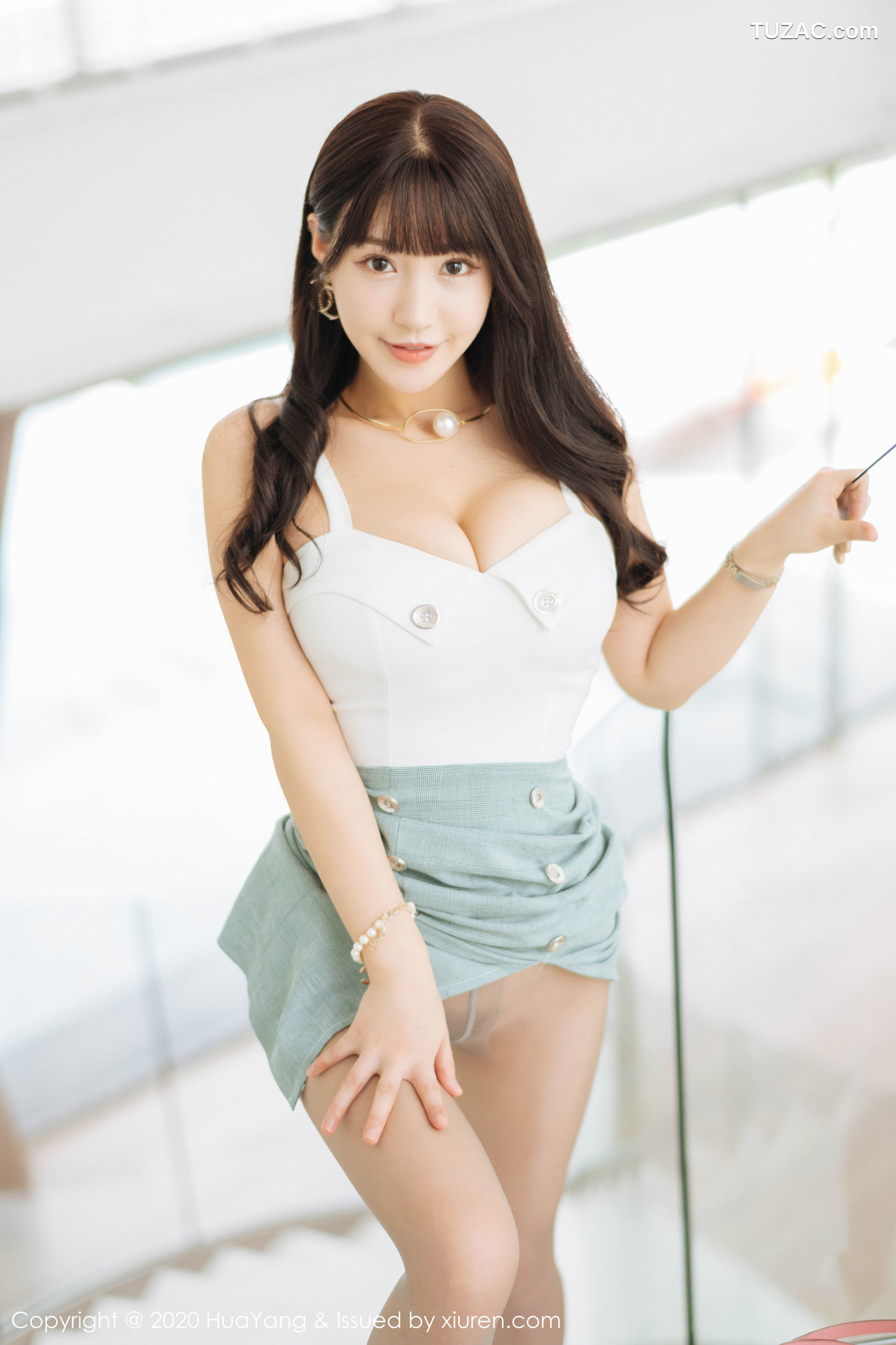 HuaYang花漾-226-朱可儿Flower-《性感内衣与朦胧肉丝系列》