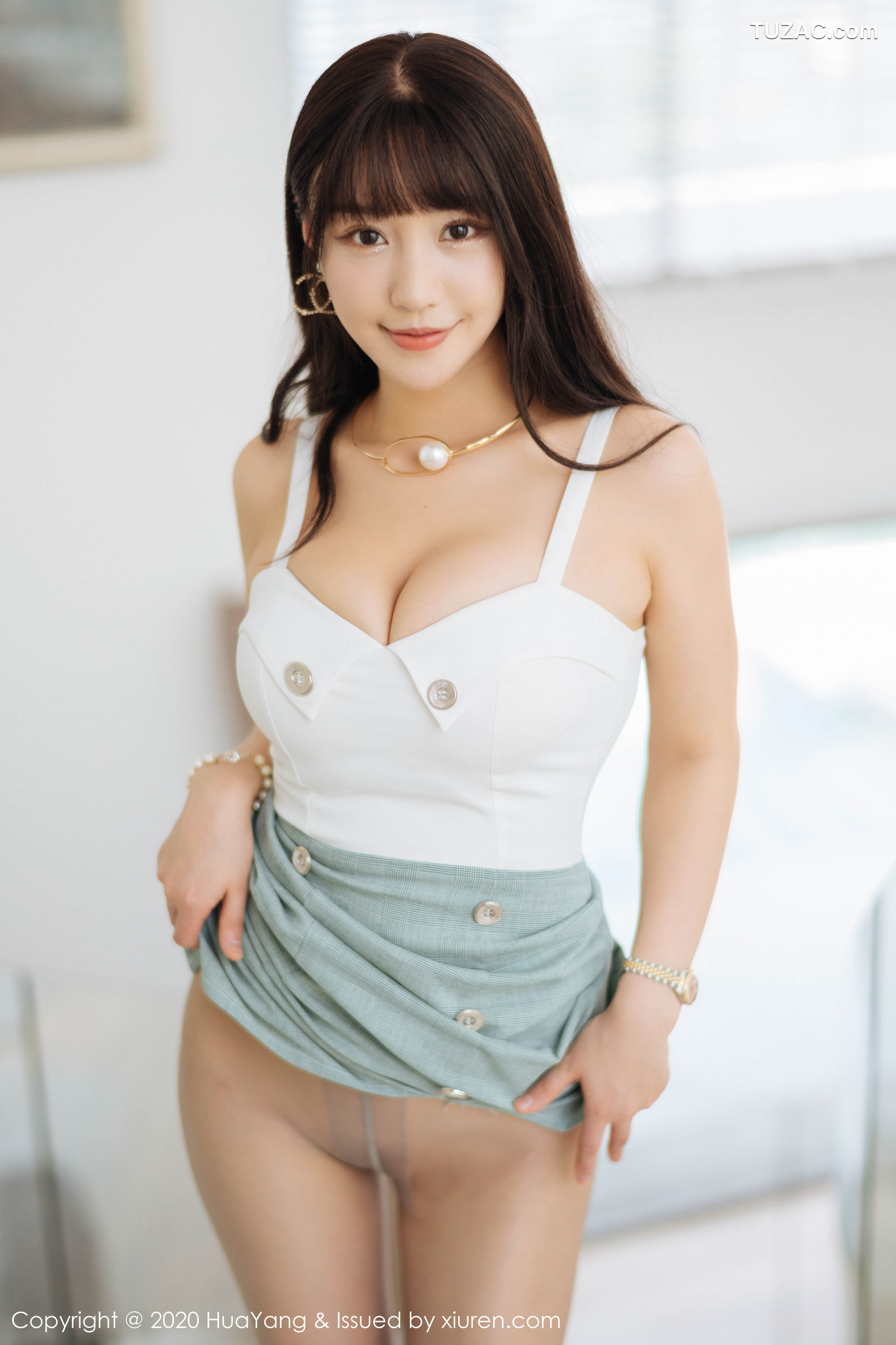 HuaYang花漾-226-朱可儿Flower-《性感内衣与朦胧肉丝系列》