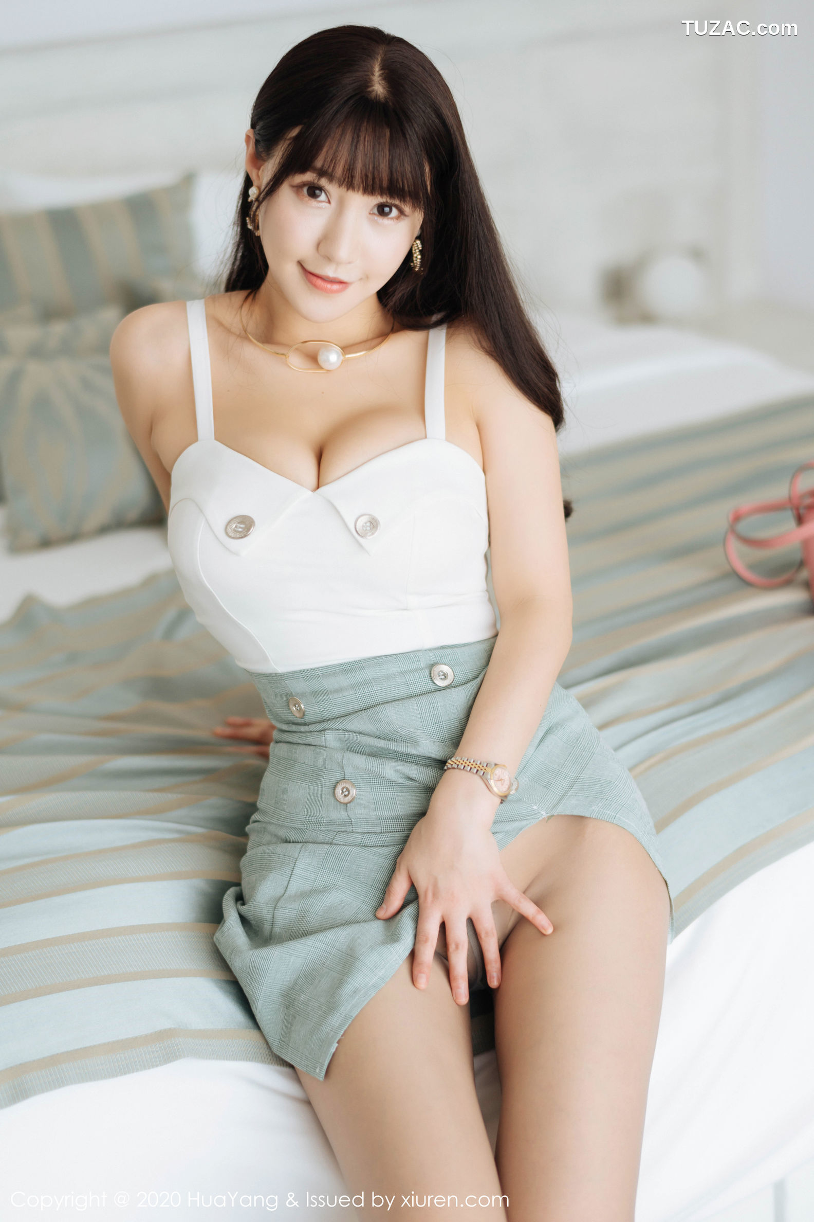 HuaYang花漾-226-朱可儿Flower-《性感内衣与朦胧肉丝系列》