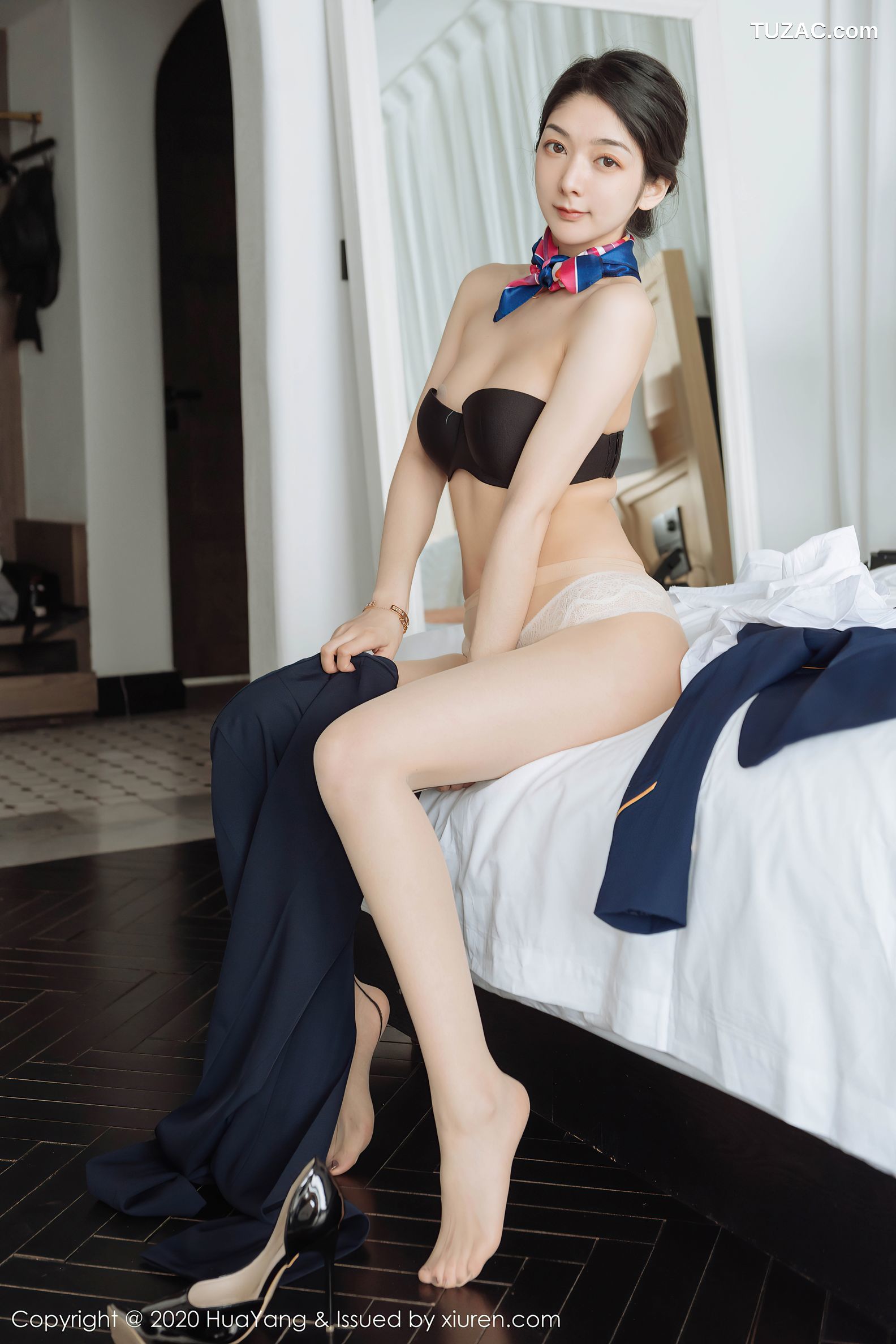 HuaYang花漾-248-小热巴-职业装车拍系列